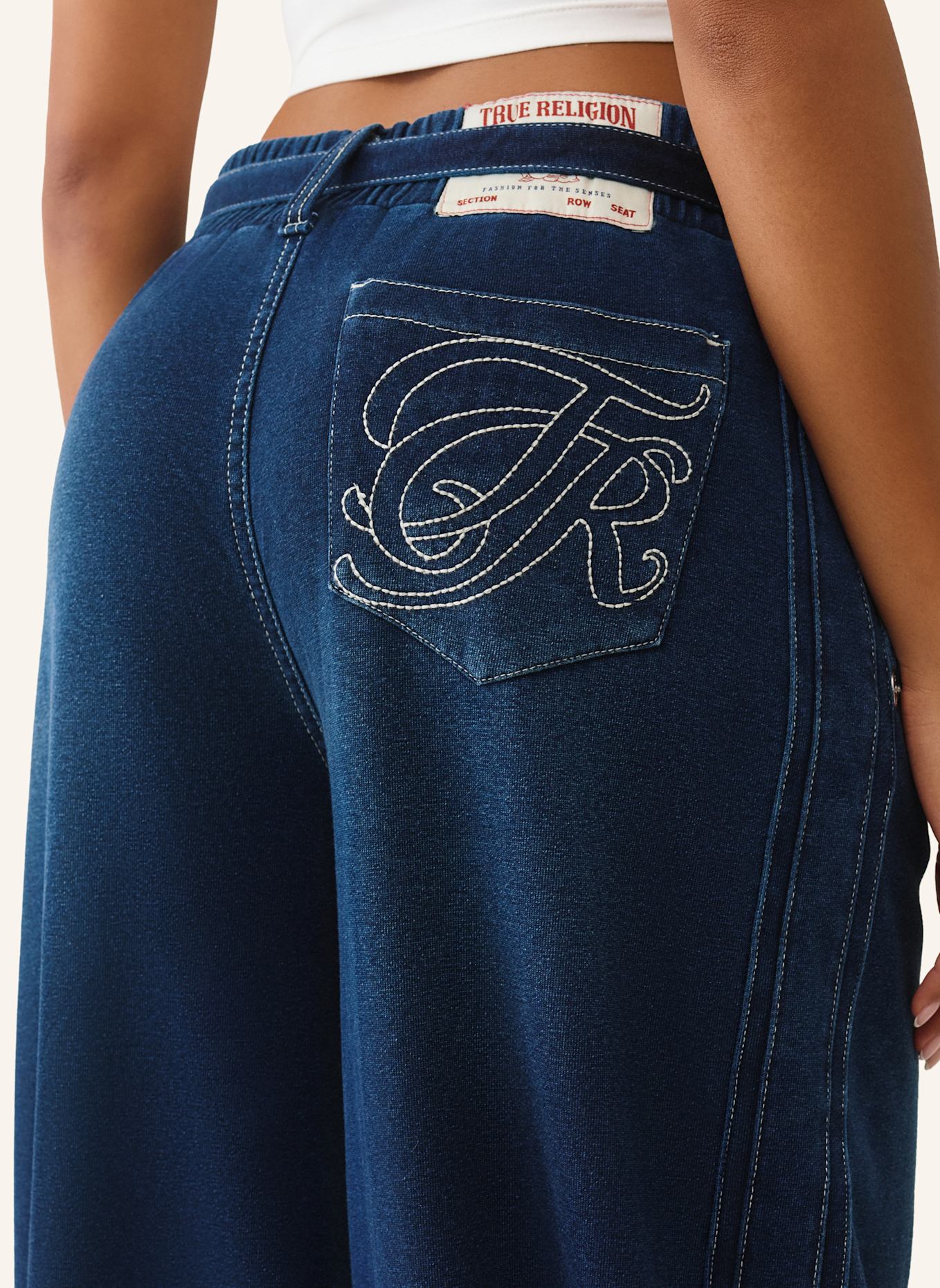 TRUE RELIGION Sweatpants BARREL: BLAU