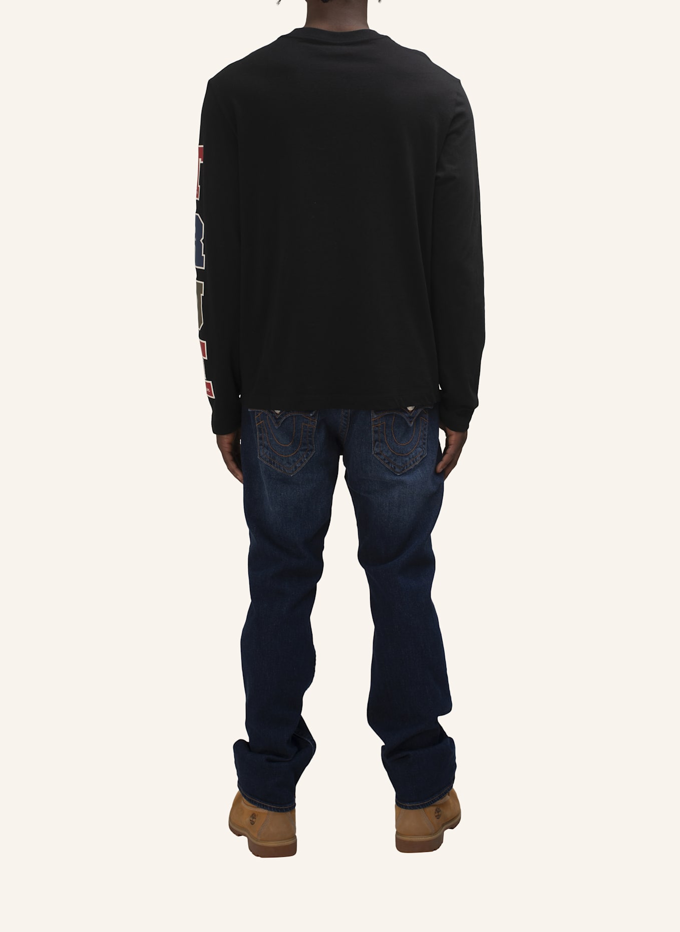 TRUE RELIGION Jeans RICKY: SCHWARZ