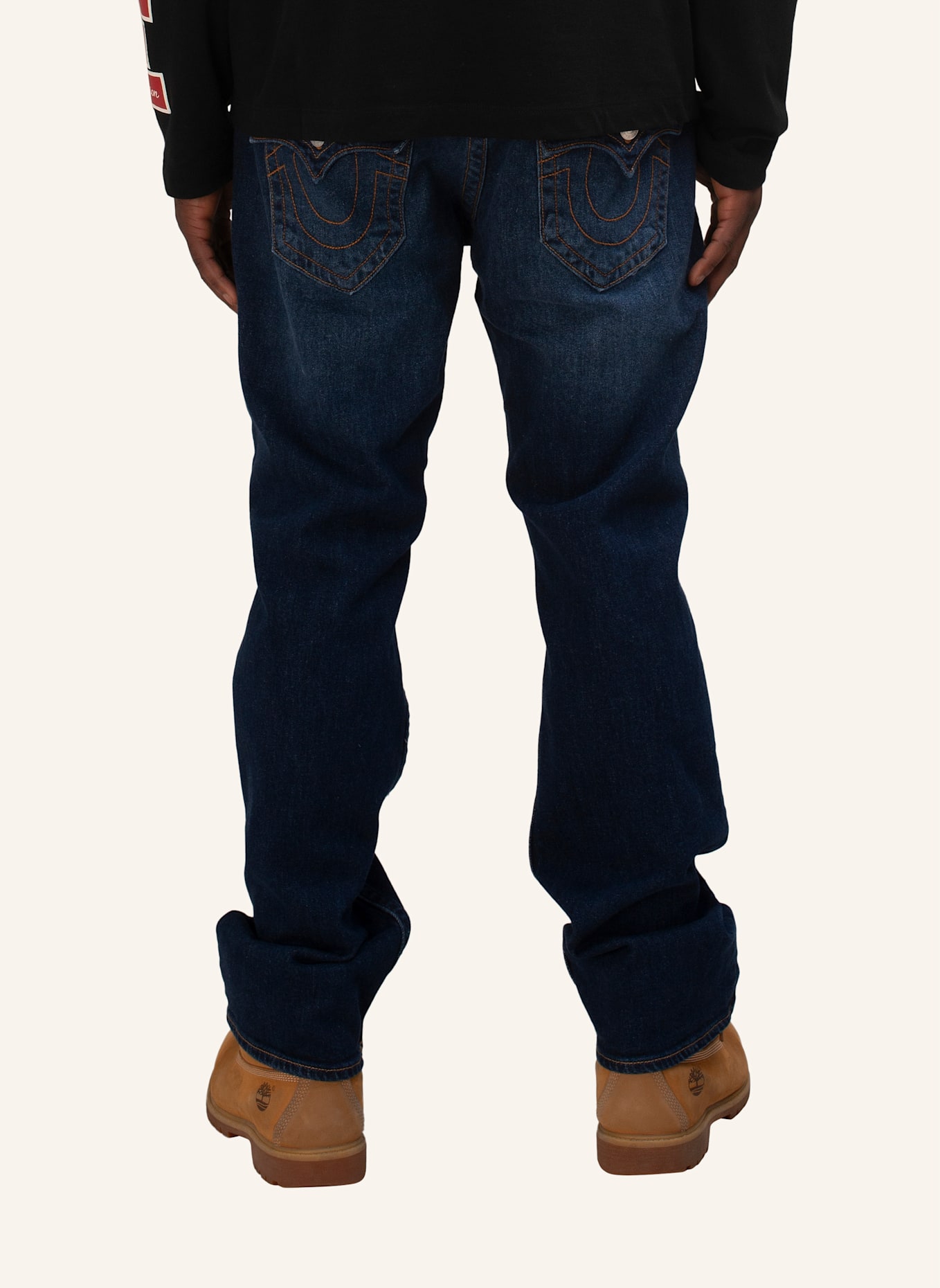 TRUE RELIGION Jeans RICKY: SCHWARZ