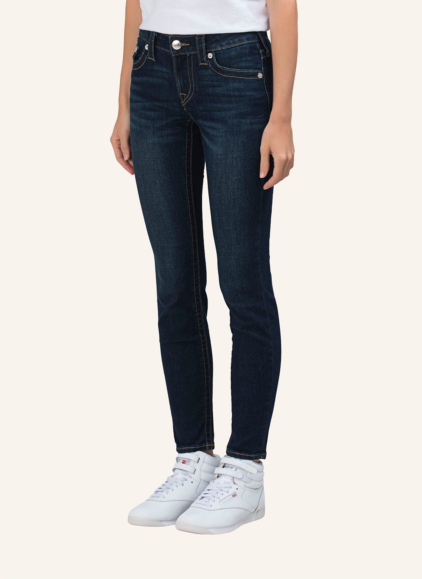TRUE RELIGION Jeans JENNIE CURY SKINNY: DUNKELBLAU