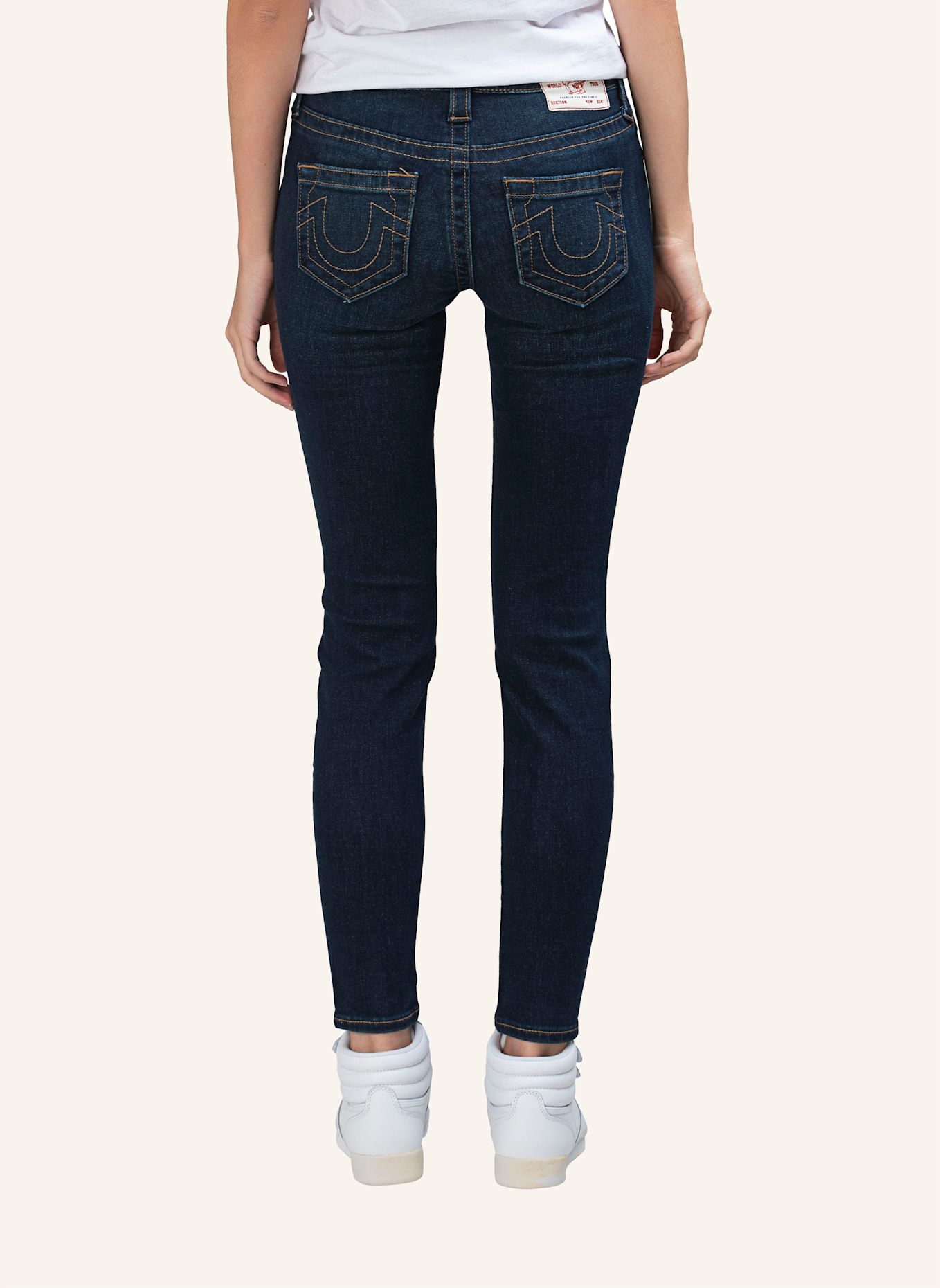 TRUE RELIGION Jeans JENNIE CURY SKINNY: DUNKELBLAU