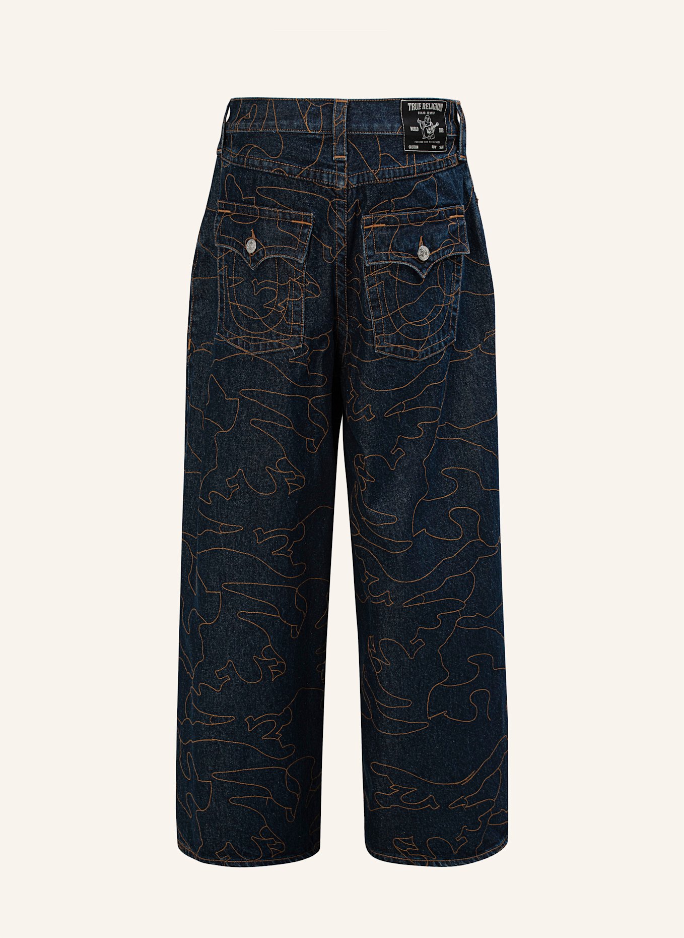 TRUE RELIGION Jeans MIKEY EMBROIDERY: BLAU