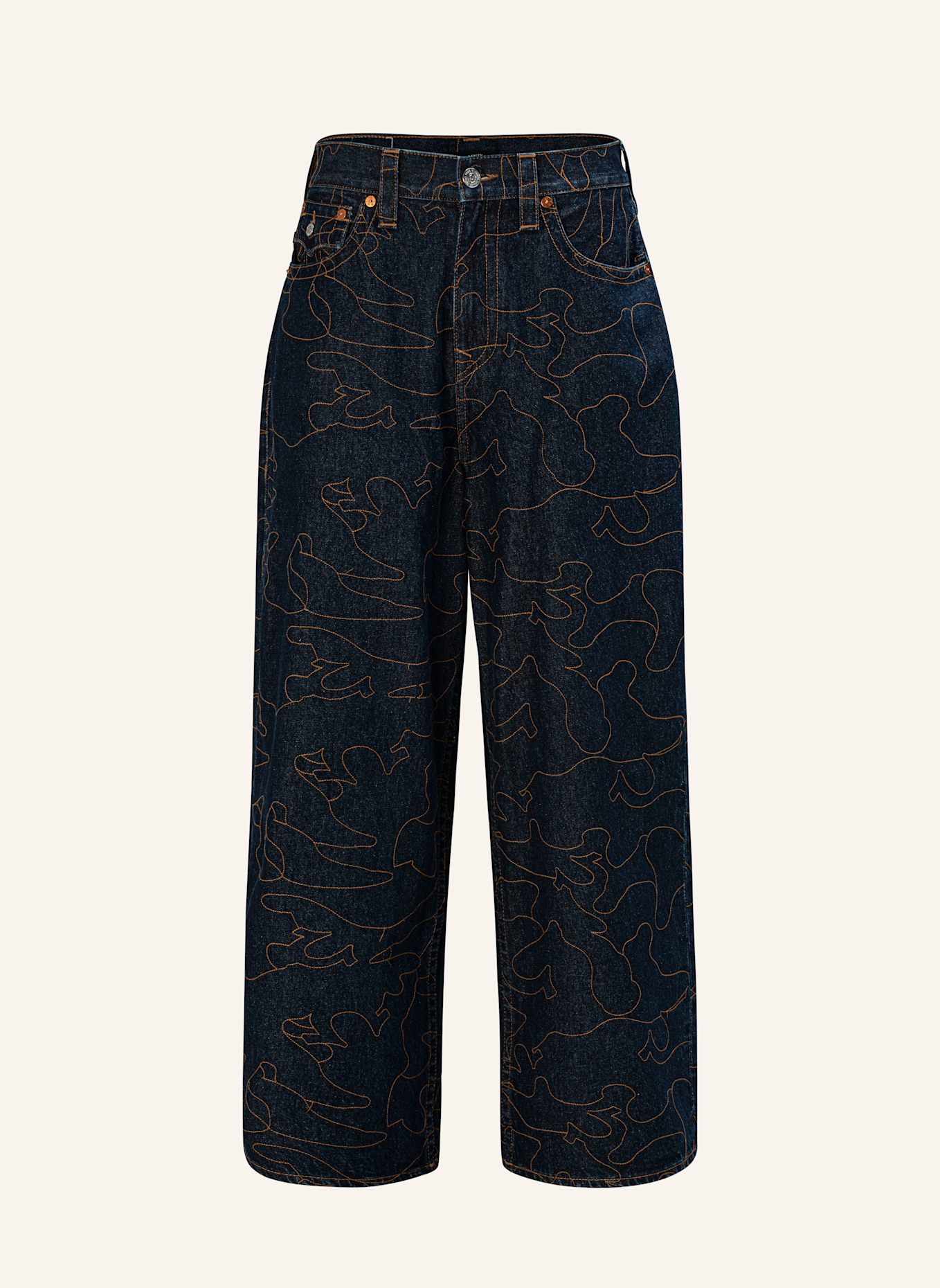 TRUE RELIGION Jeans MIKEY EMBROIDERY: BLAU