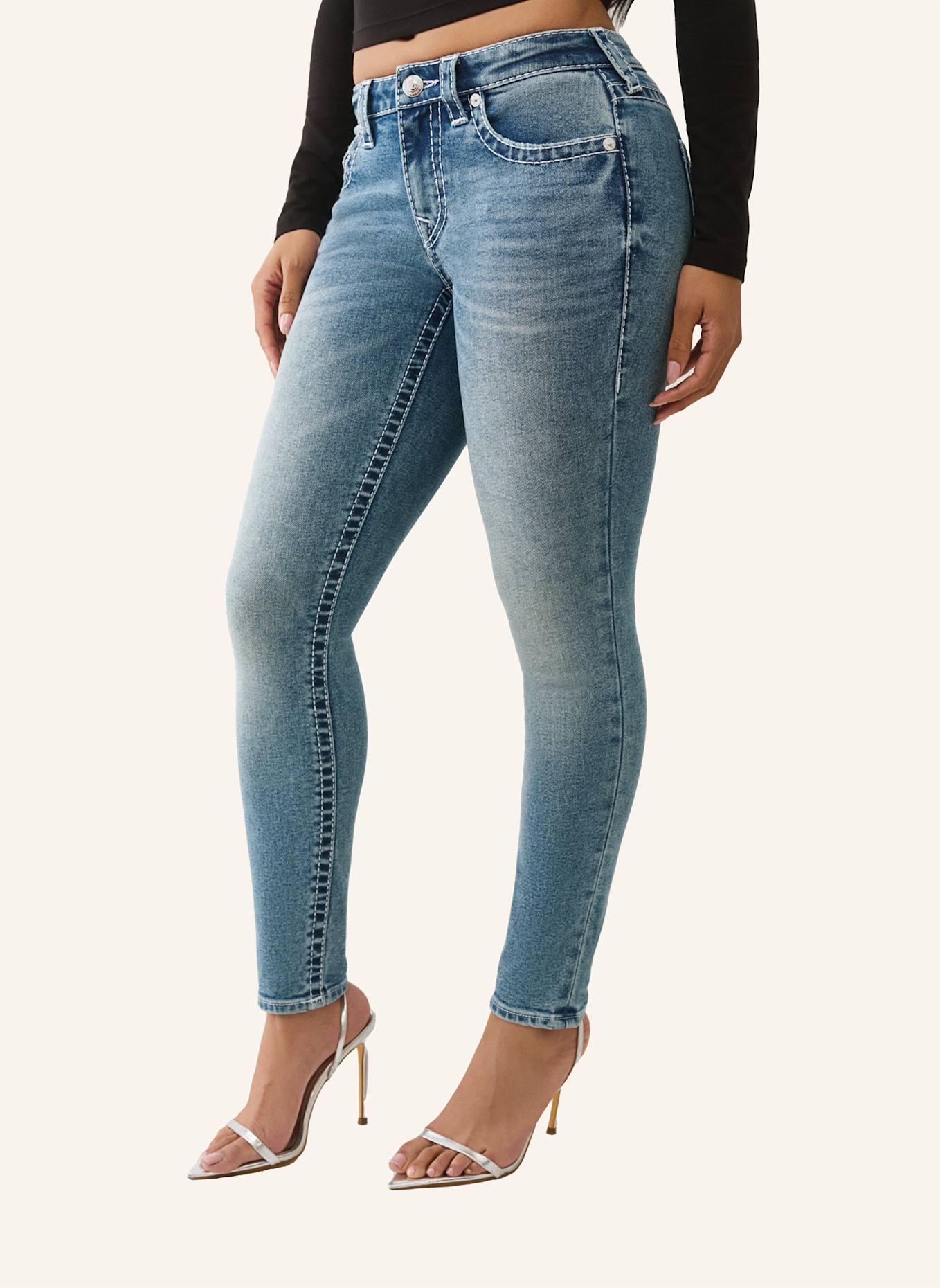 TRUE RELIGION Jeans JENNIE CRYSTAL: BLAU