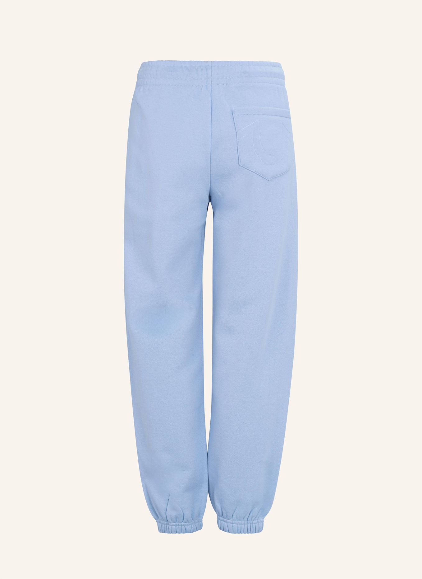 TRUE RELIGION Sweathose EMBROIDERY: BLAU