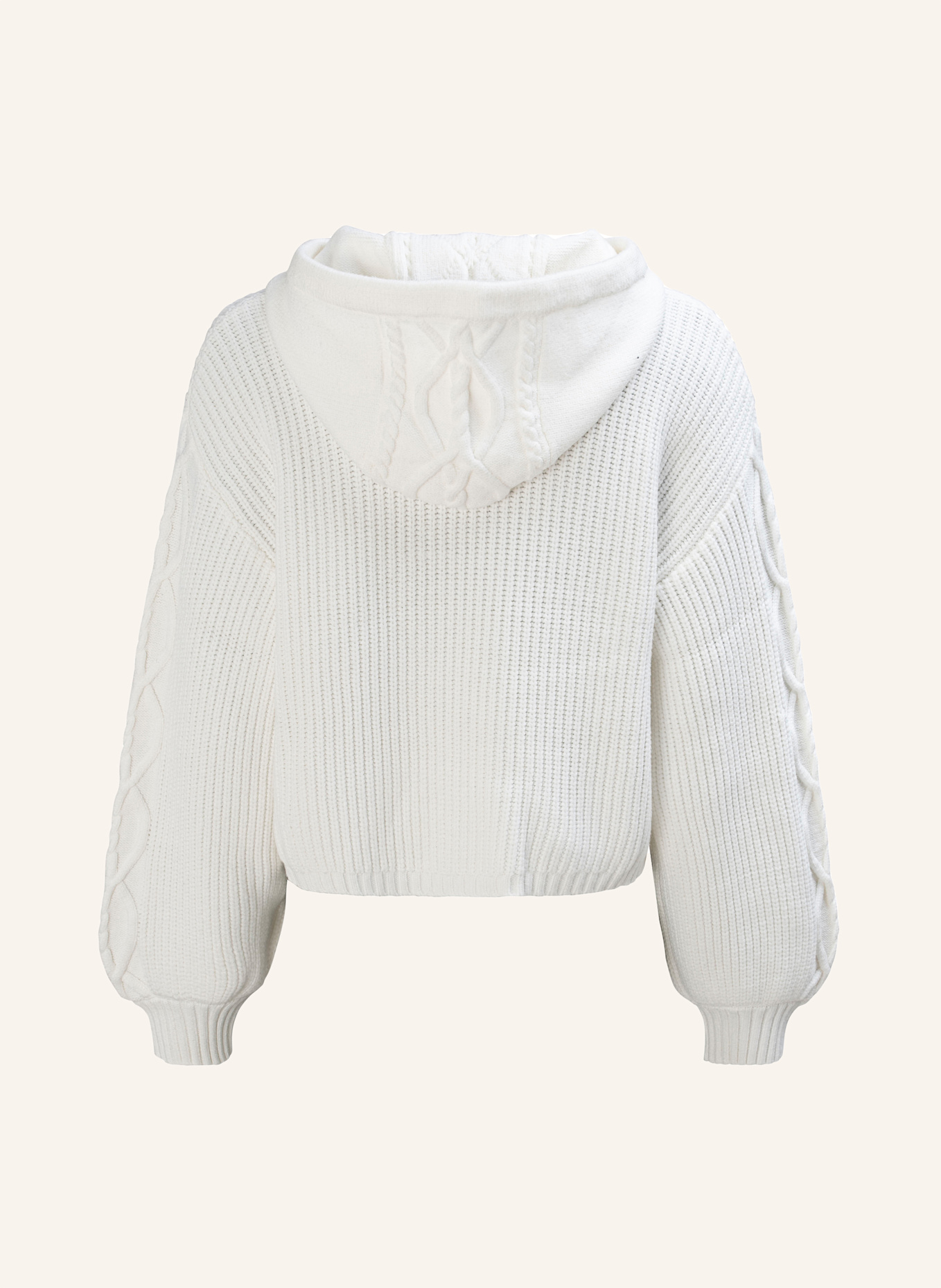 TRUE RELIGION Hoodie EMBROIDERY: WEISS