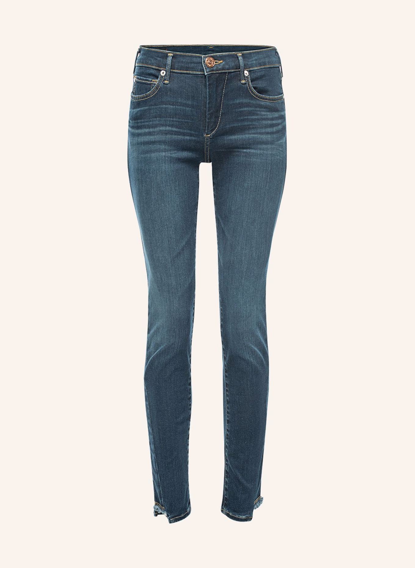 TRUE RELIGION Jeans HALLE Triangel: BLAUGRAU/ DUNKELBLAU