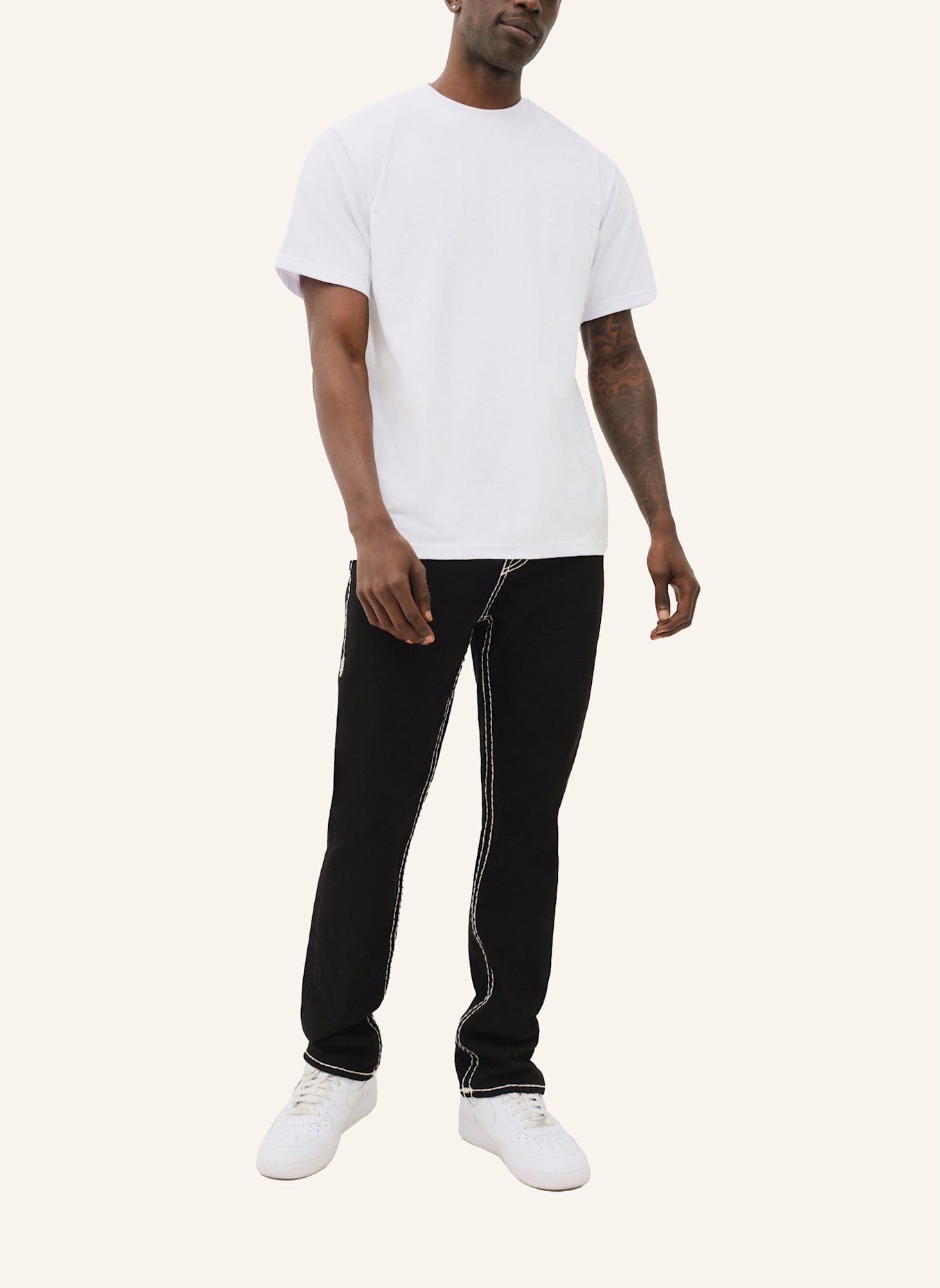 TRUE RELIGION Jeans RICKY Super T: SCHWARZ