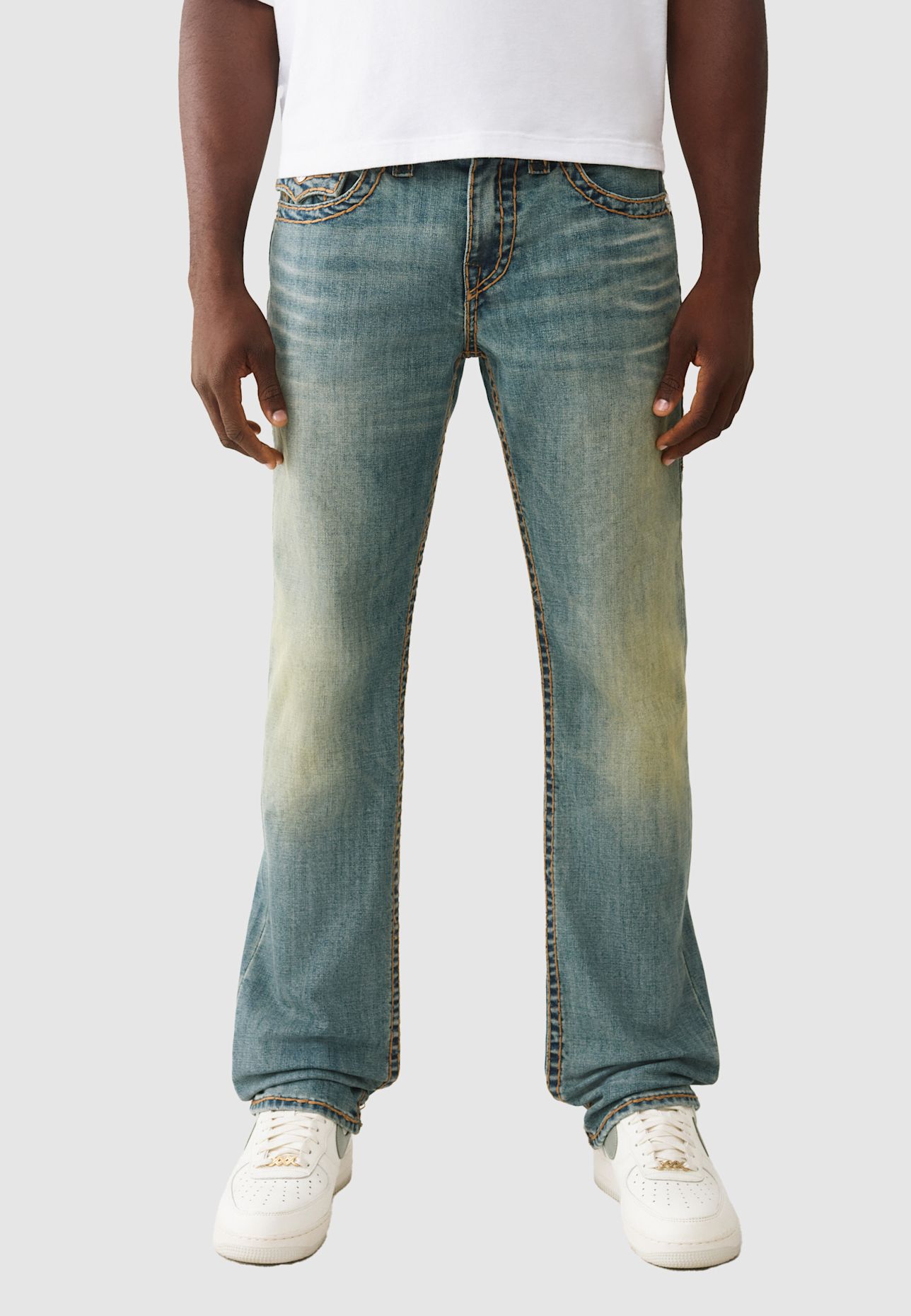 TRUE RELIGION Jeans RICKY SUPER T: BLAU