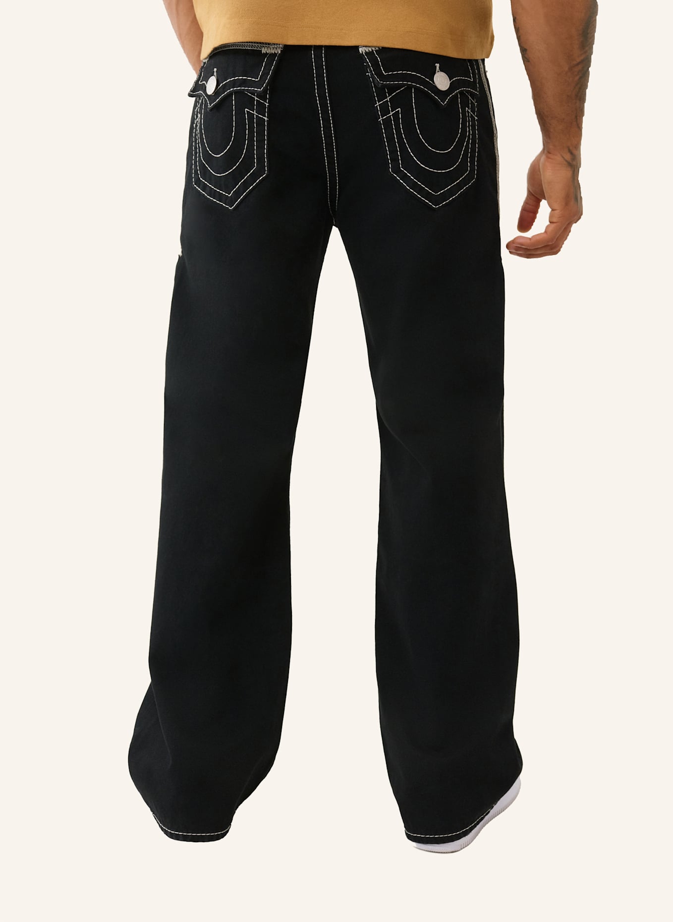 TRUE RELIGION Jeans VINNY Baggy: SCHWARZ