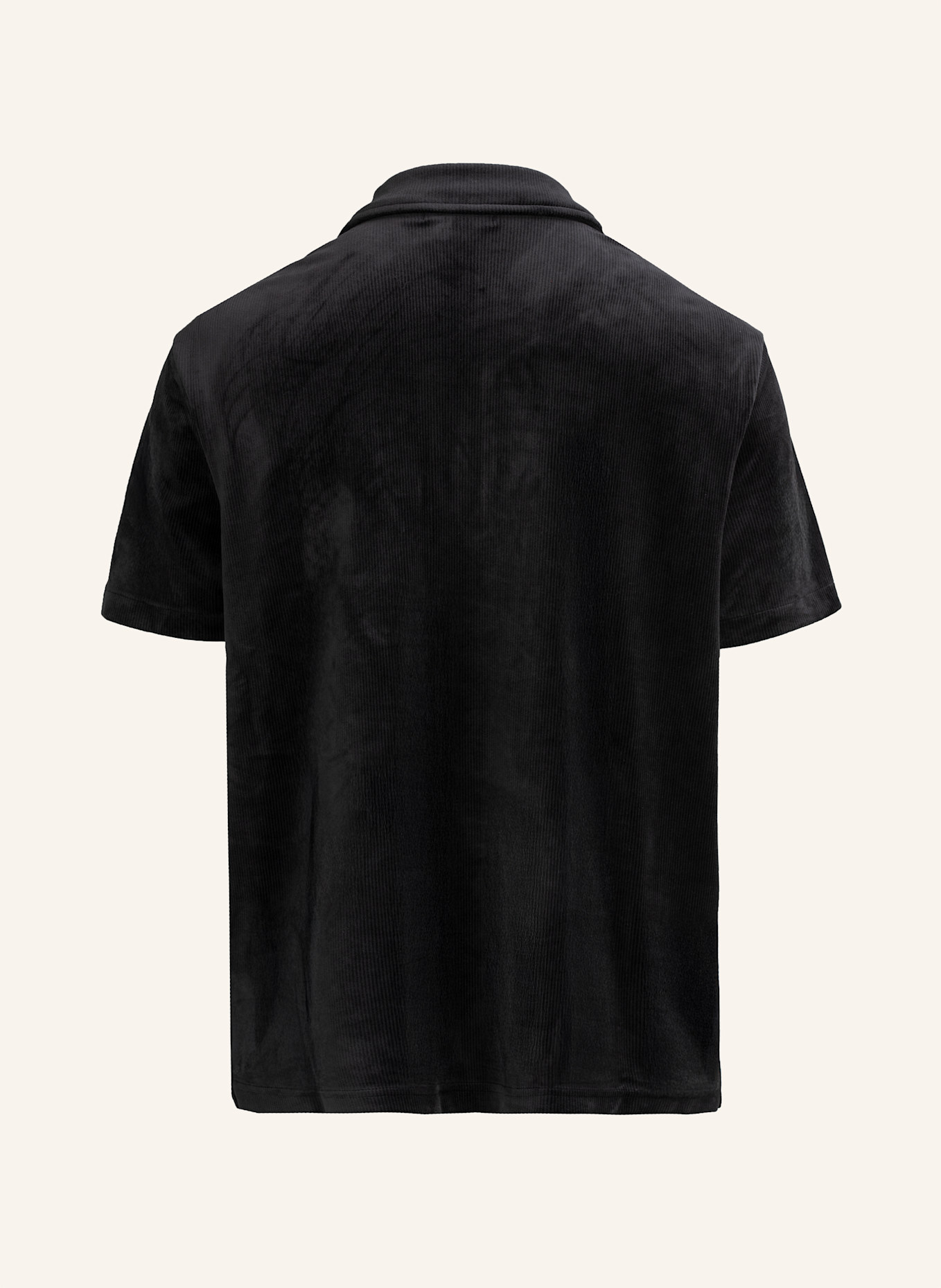 TRUE RELIGION Poloshirt: SCHWARZ