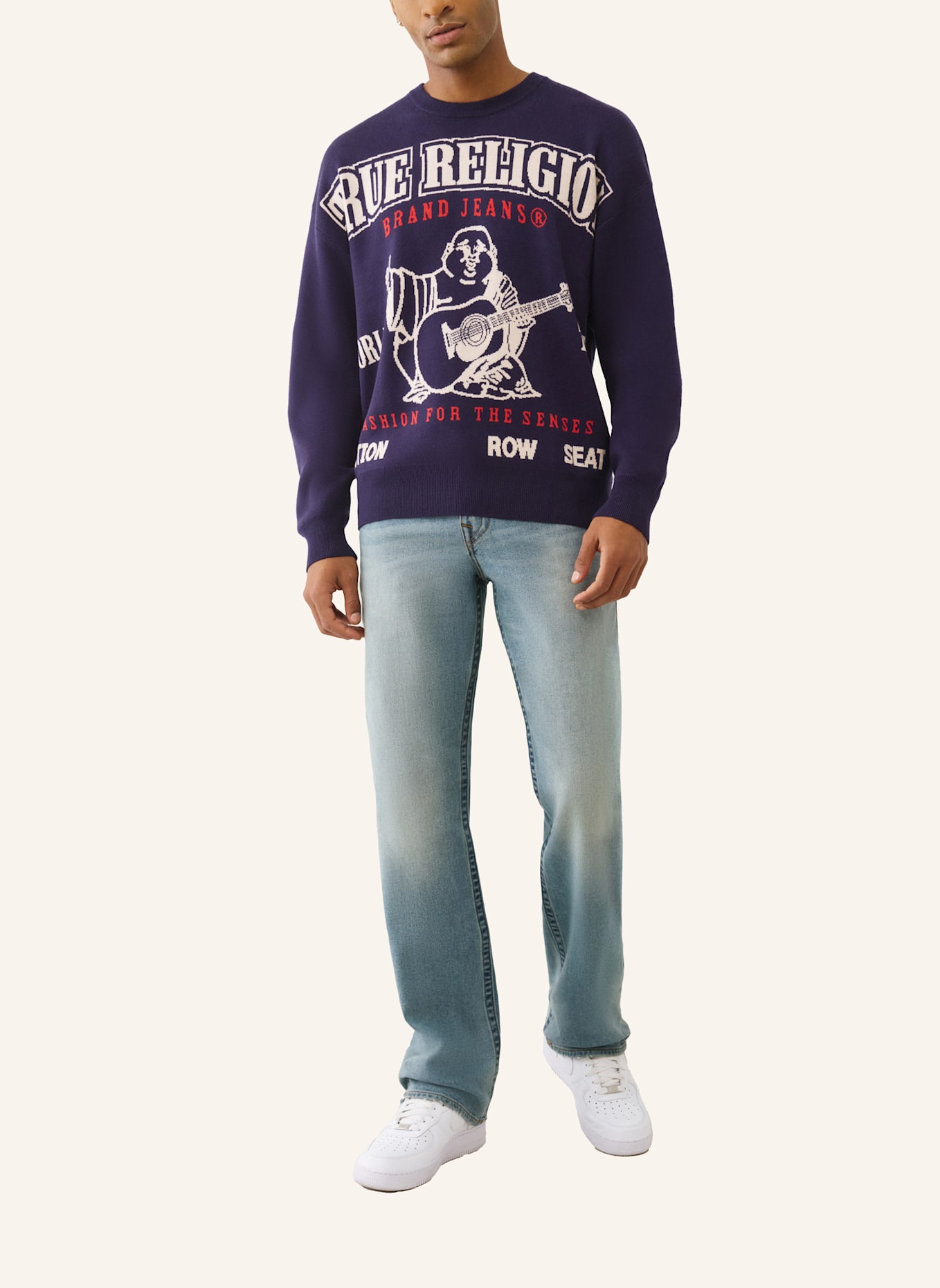 TRUE RELIGION Jeans RICKY: BLAU