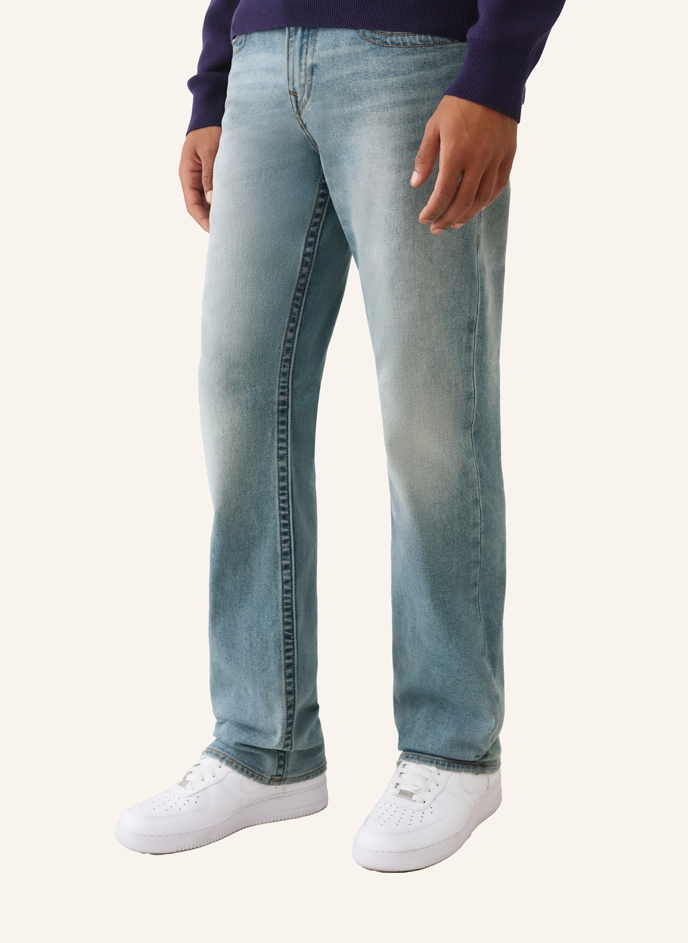 TRUE RELIGION Jeans RICKY: BLAU