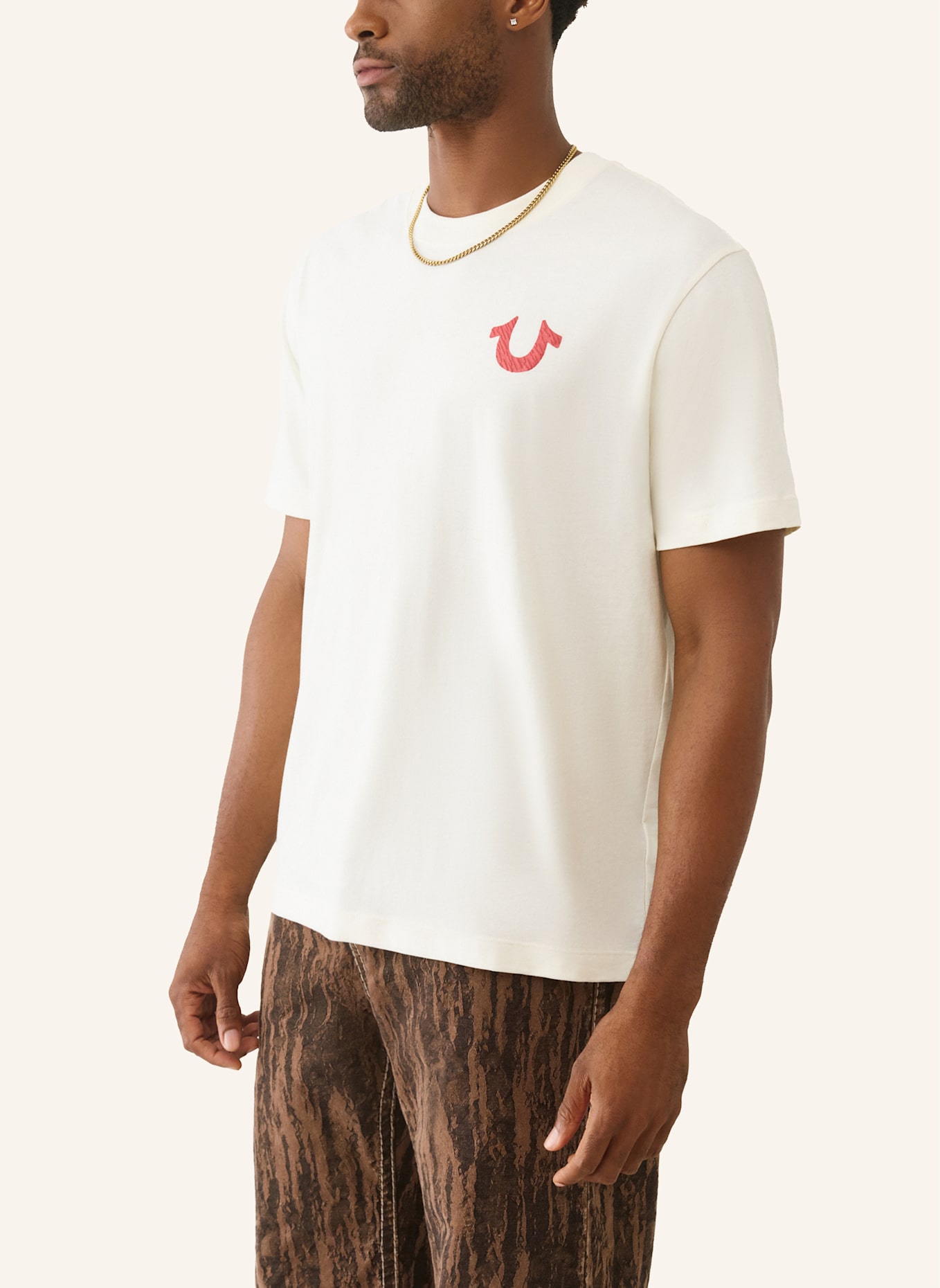 TRUE RELIGION T-Shirt NUMBER: WEISS