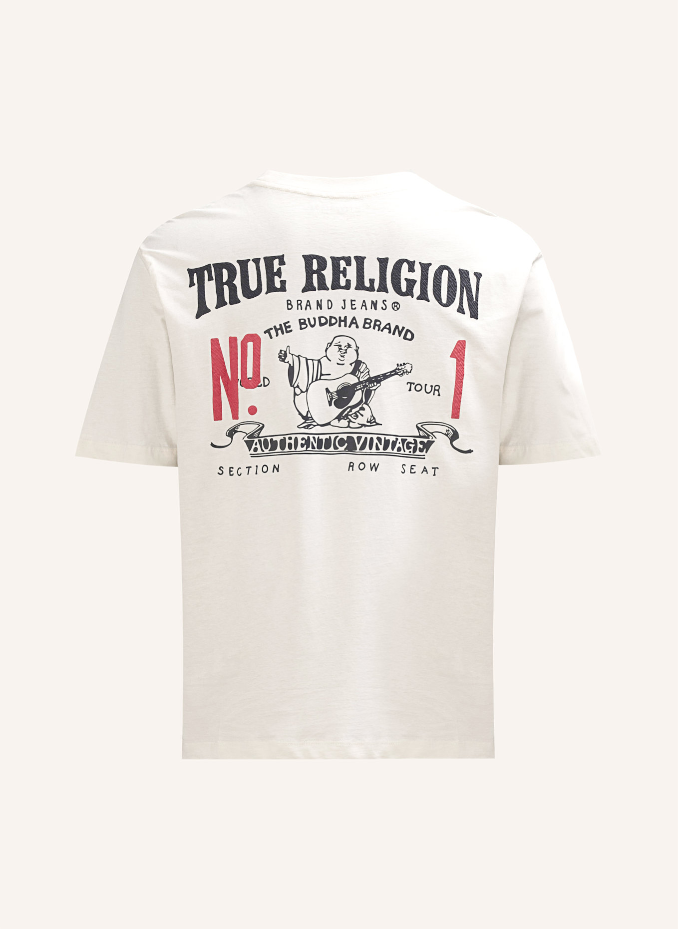 TRUE RELIGION T-Shirt NUMBER: WEISS