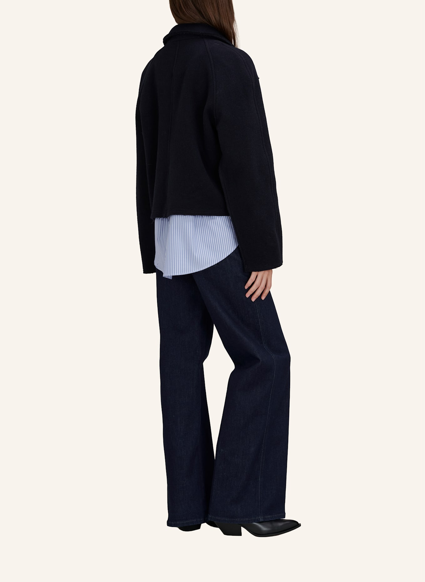 TRUE RELIGION Trench-Jacke: DUNKELBLAU