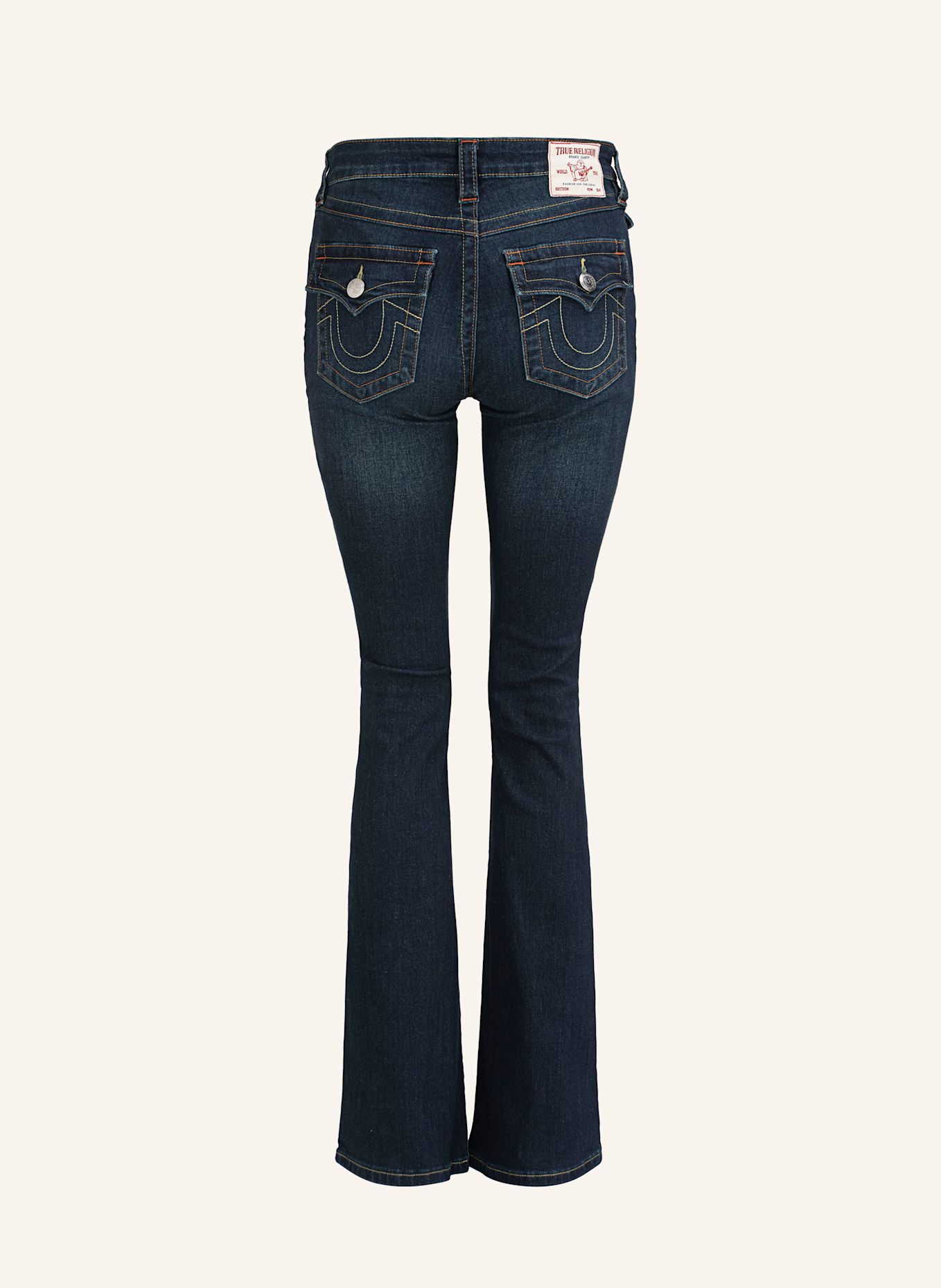 TRUE RELIGION Jeans BECCA Bootcut: SCHWARZ