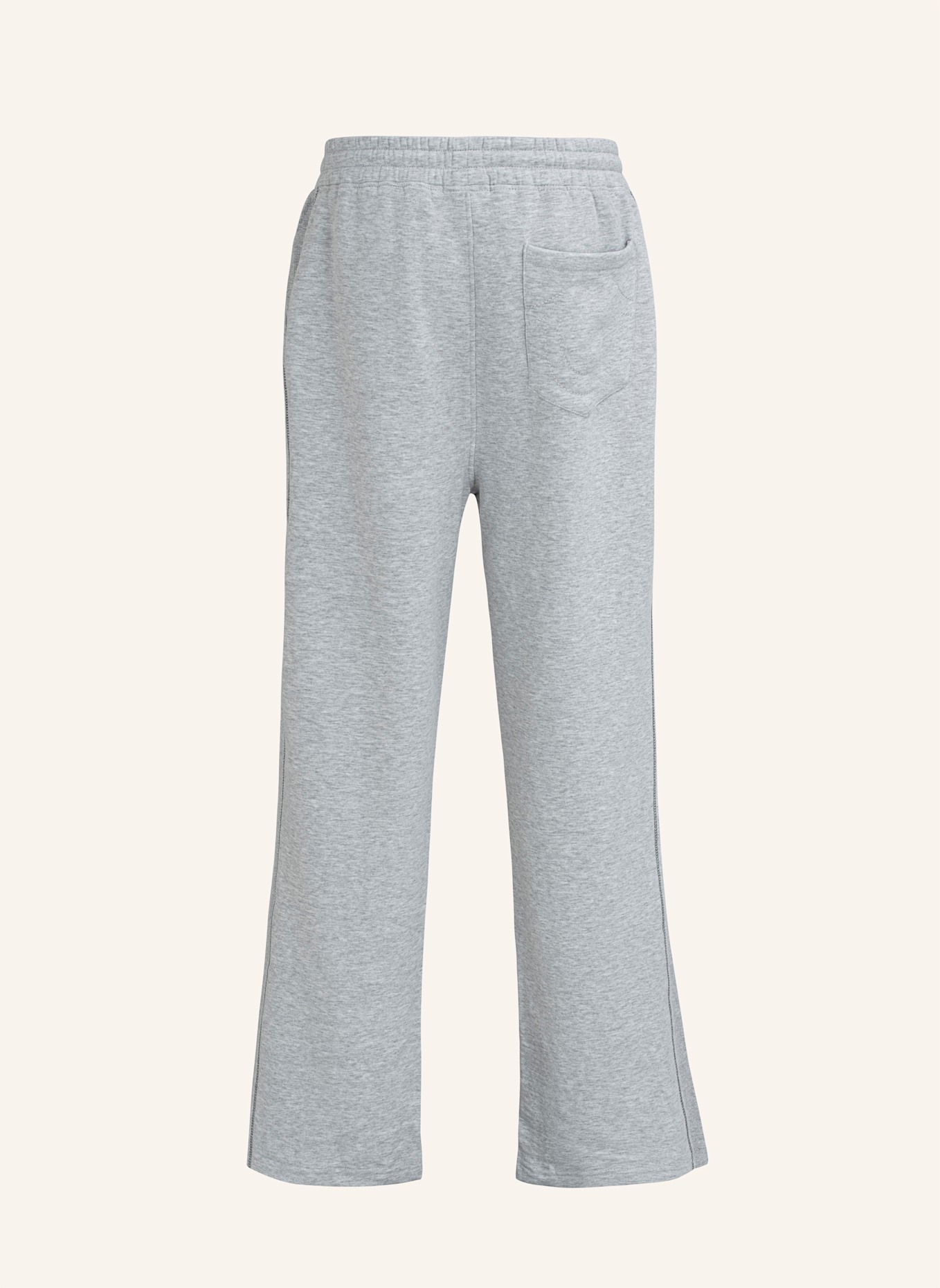 TRUE RELIGION Sweathose BAGGY: GRAU