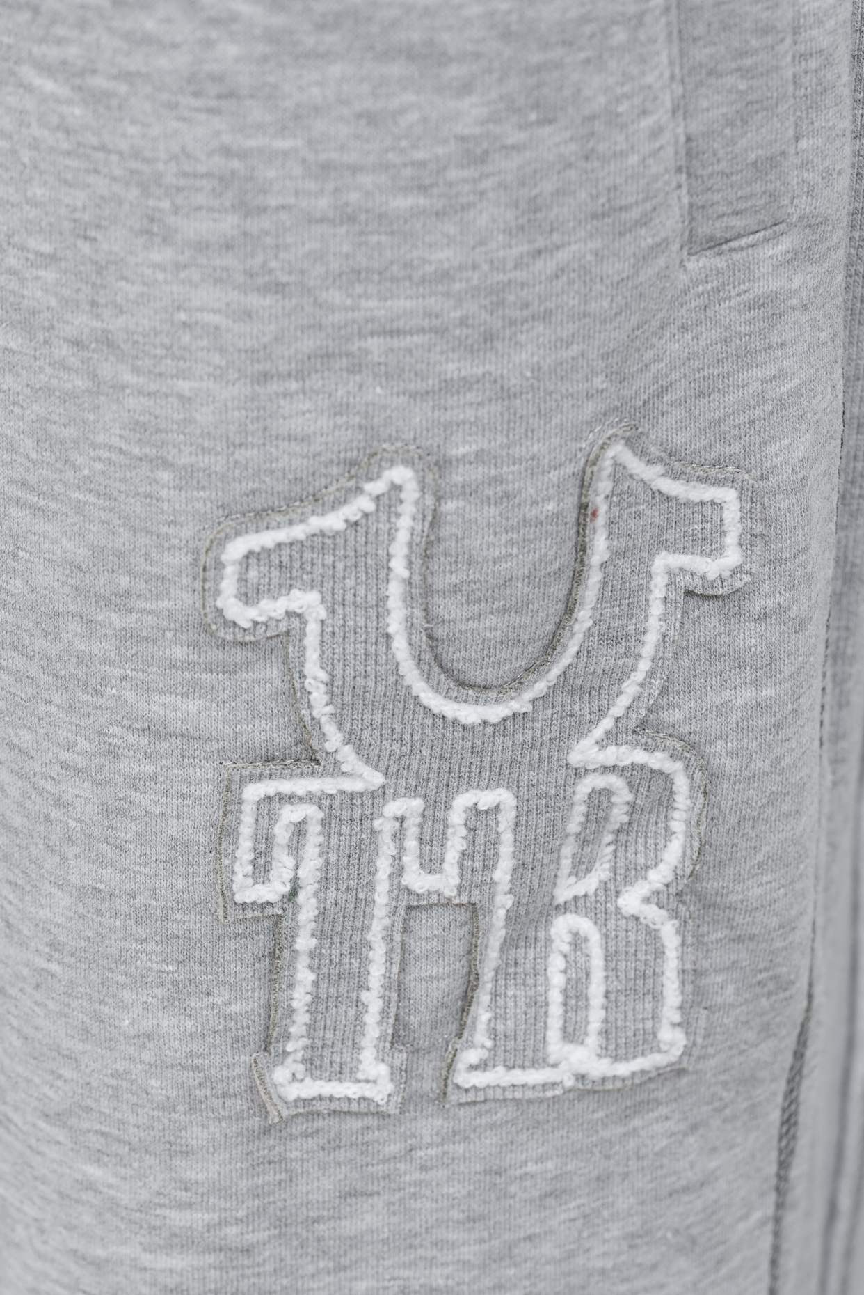TRUE RELIGION Sweathose BAGGY: GRAU