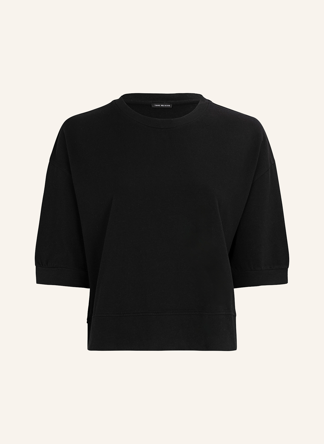 TRUE RELIGION T-Shirt LYLA: SCHWARZ