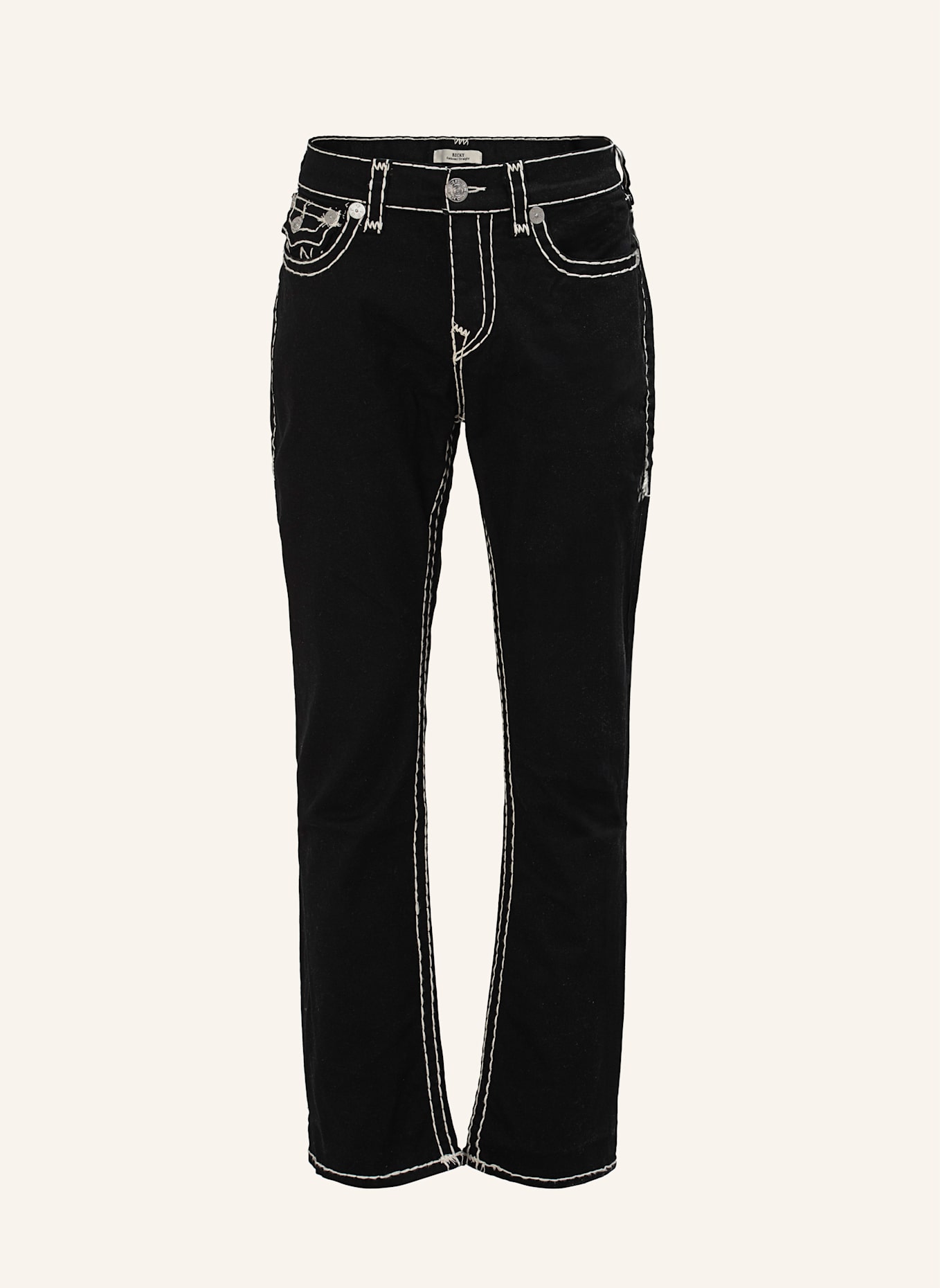 TRUE RELIGION Jeans RICKY Super T: SCHWARZ