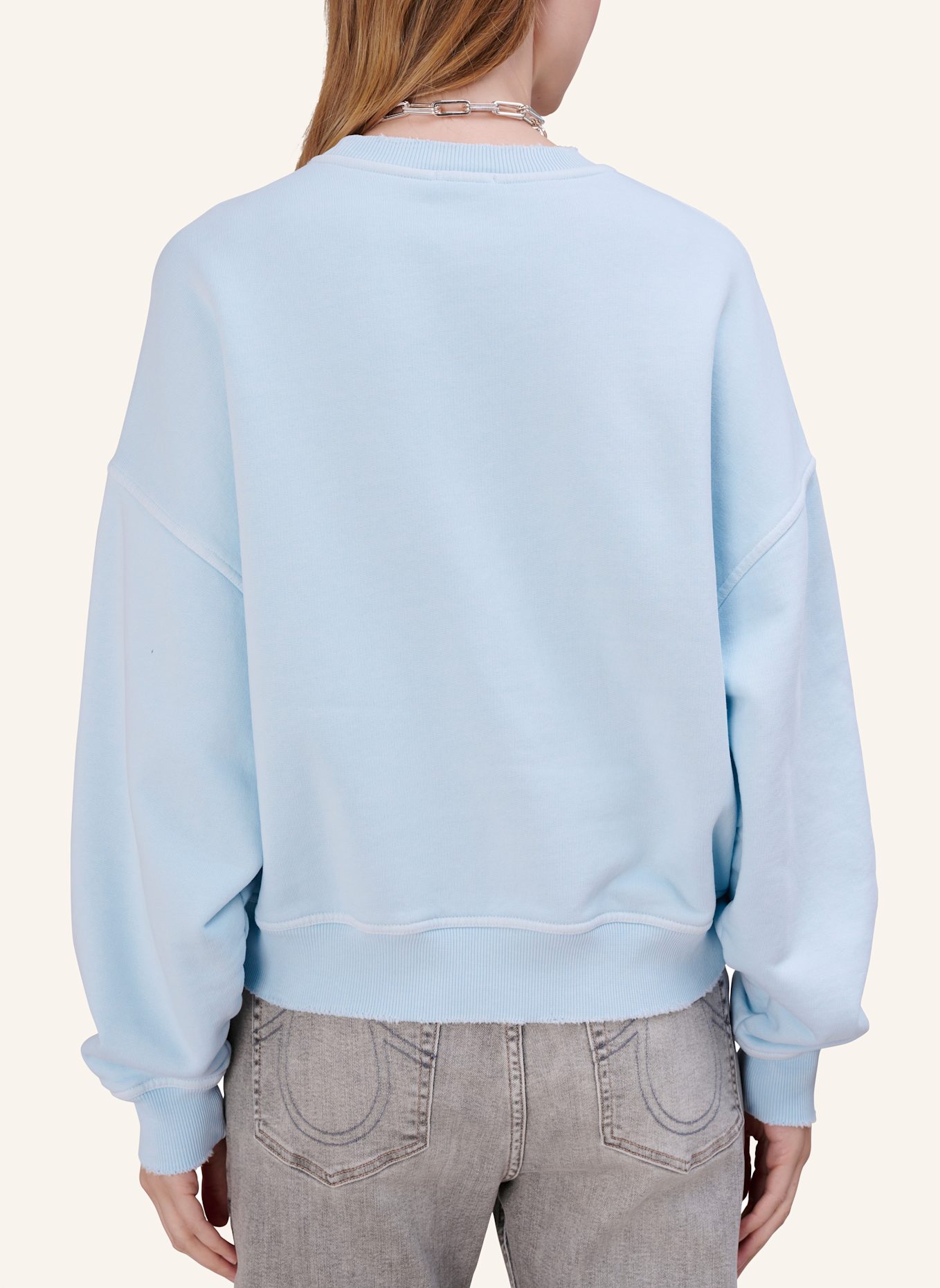 TRUE RELIGION Sweatshirt RODEO: HELLBLAU
