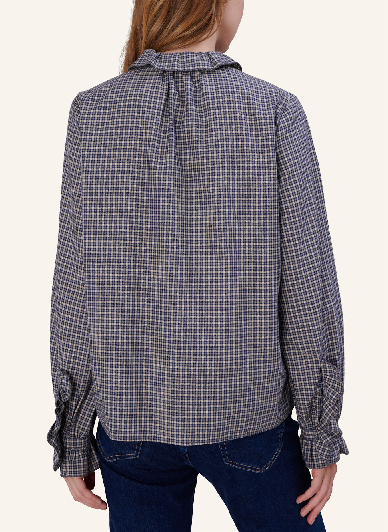 TRUE RELIGION Bluse LIANA: GRAU