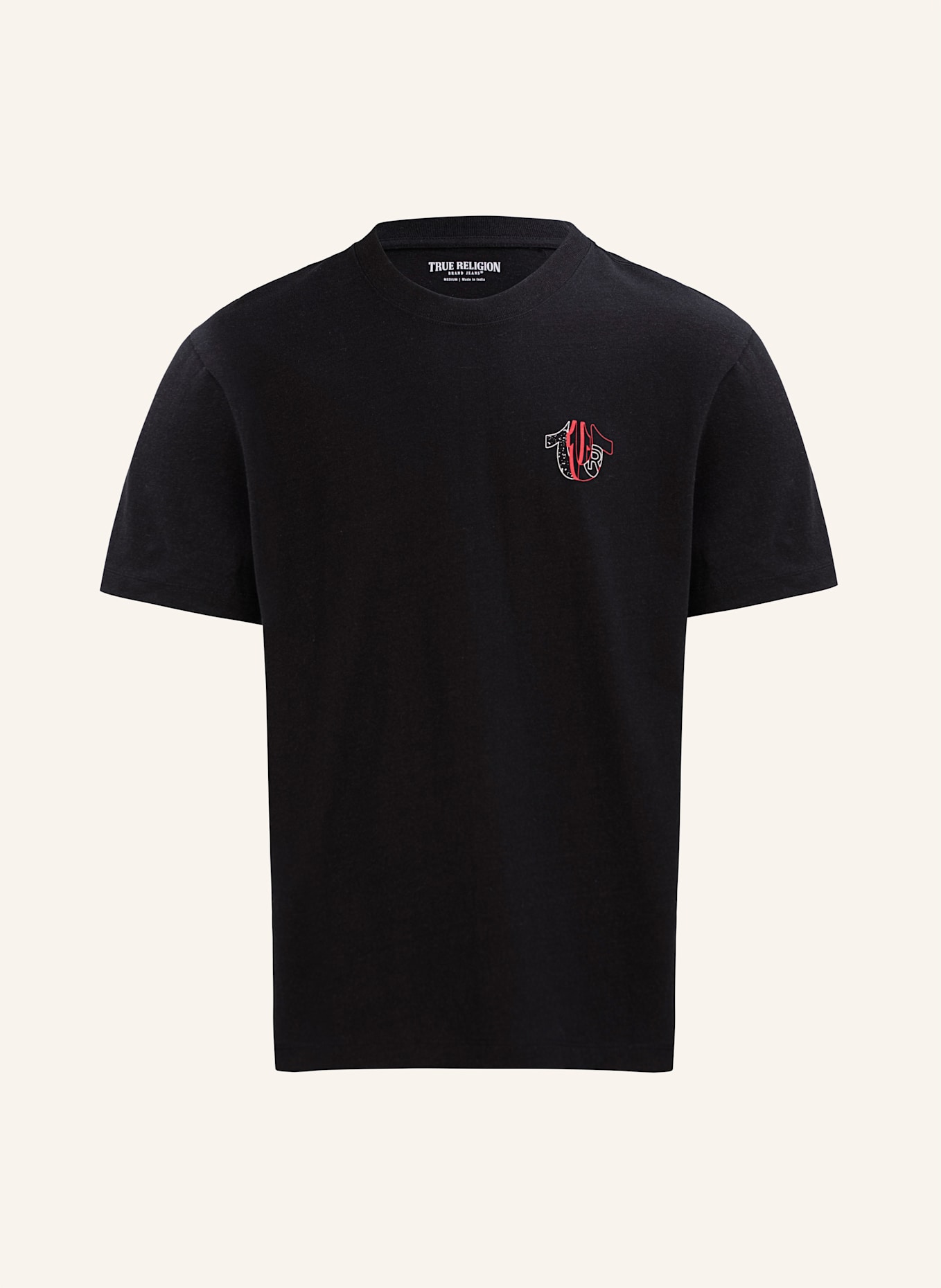 TRUE RELIGION T-Shirt SPEC: SCHWARZ