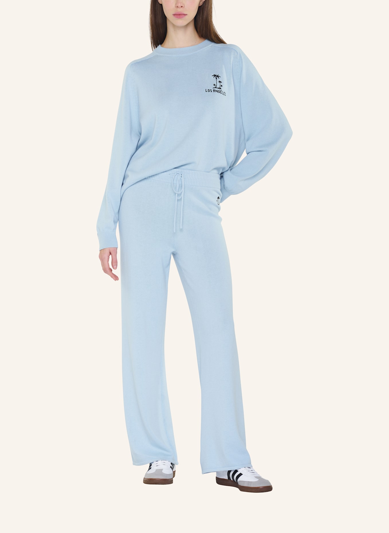 TRUE RELIGION Strickpulli RAINBOW: BLAU