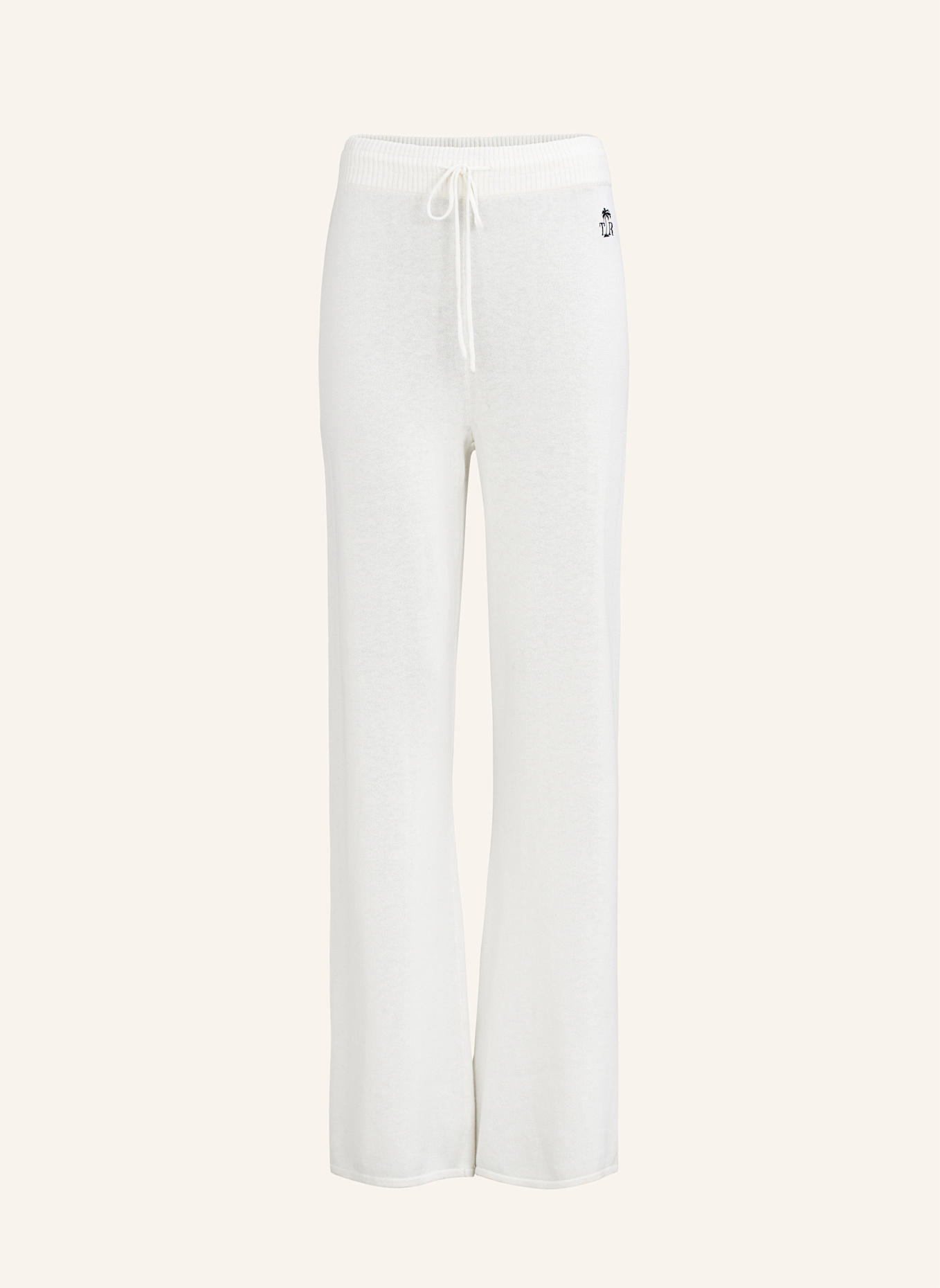 TRUE RELIGION Strickhose: WEISS