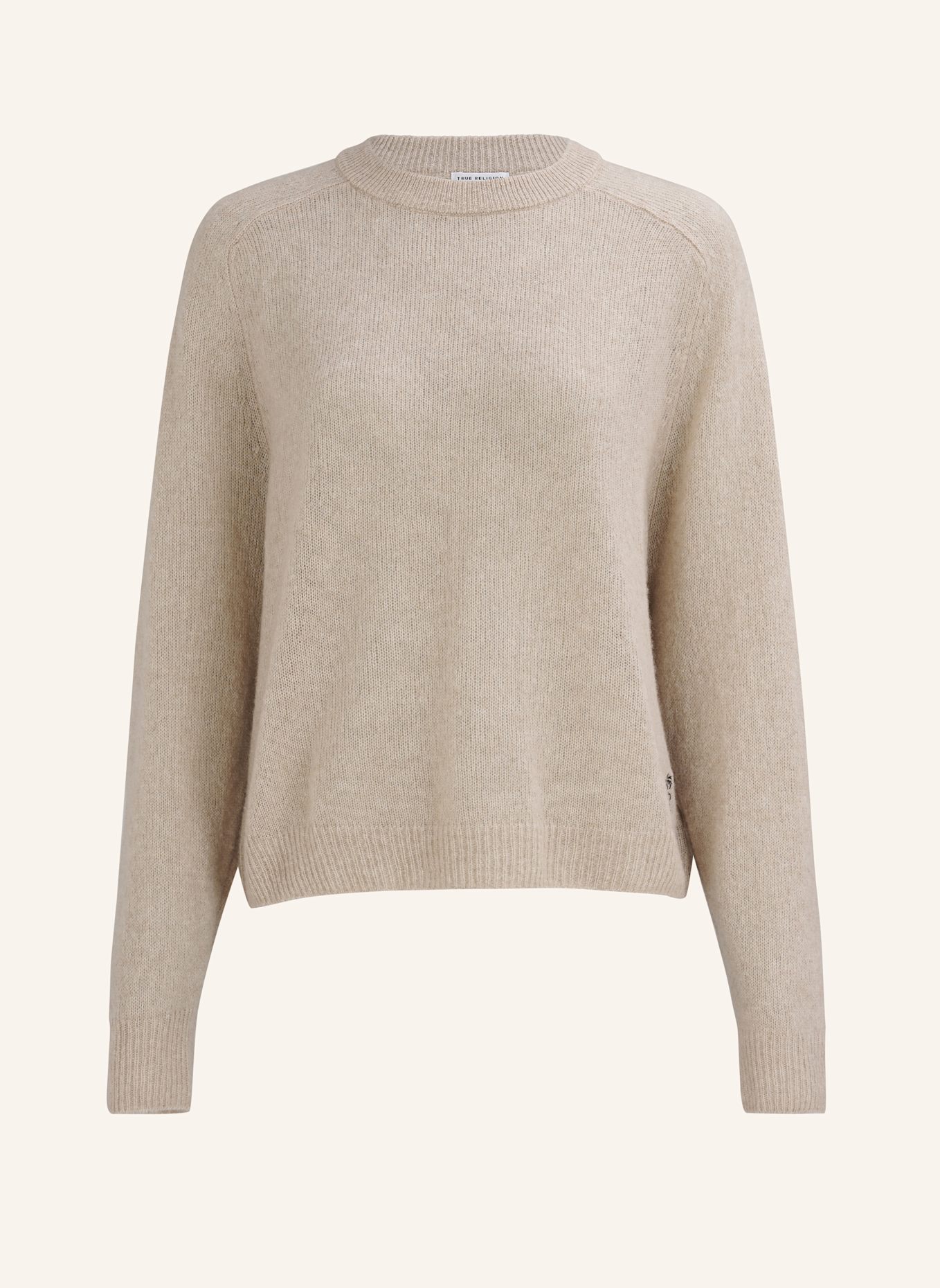 TRUE RELIGION Pullover AMARA SADDLE: BEIGE