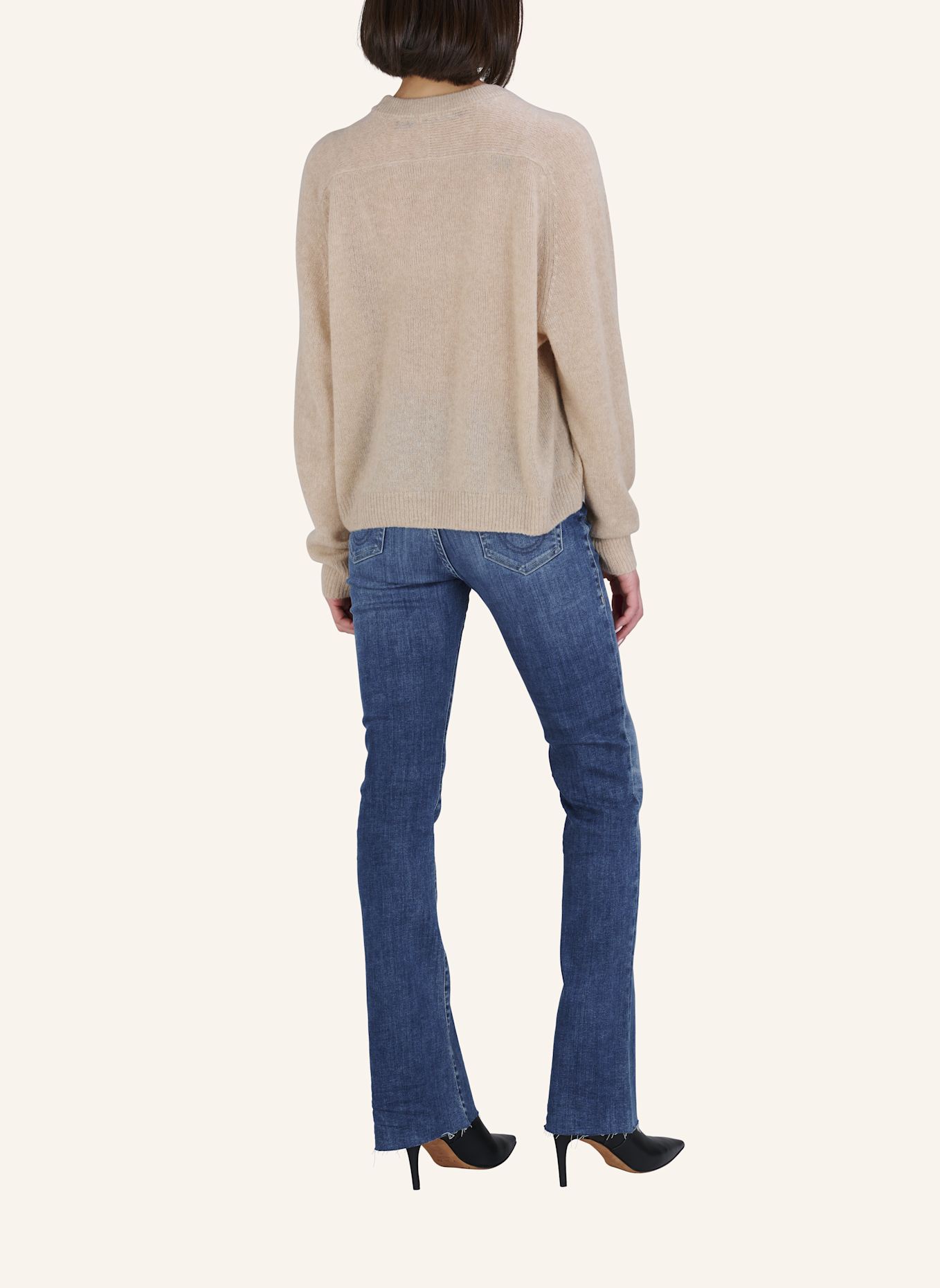 TRUE RELIGION Pullover AMARA SADDLE: BEIGE