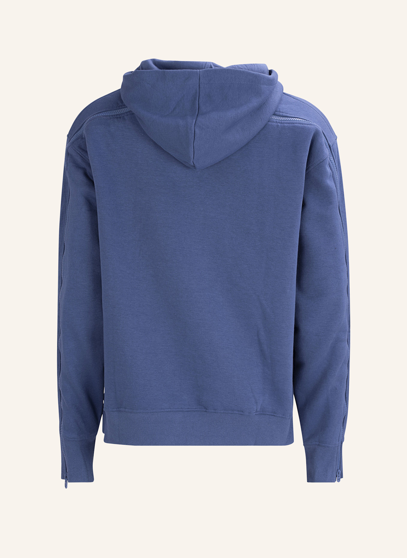 TRUE RELIGION Hoodie Zip-Up: BLAU