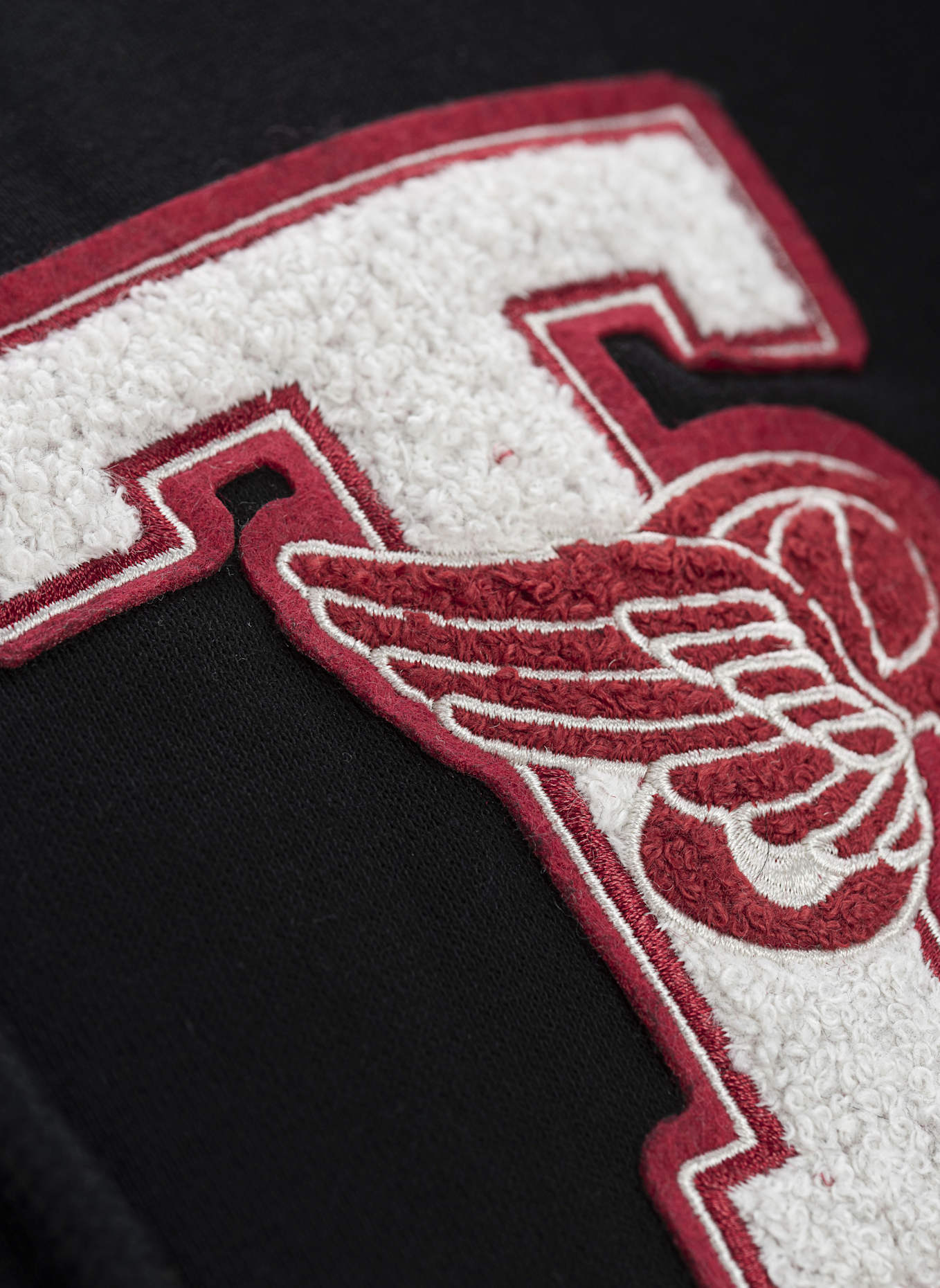 TRUE RELIGION Zip-Hoodie WORLD TOUR CHAMPS: SCHWARZ