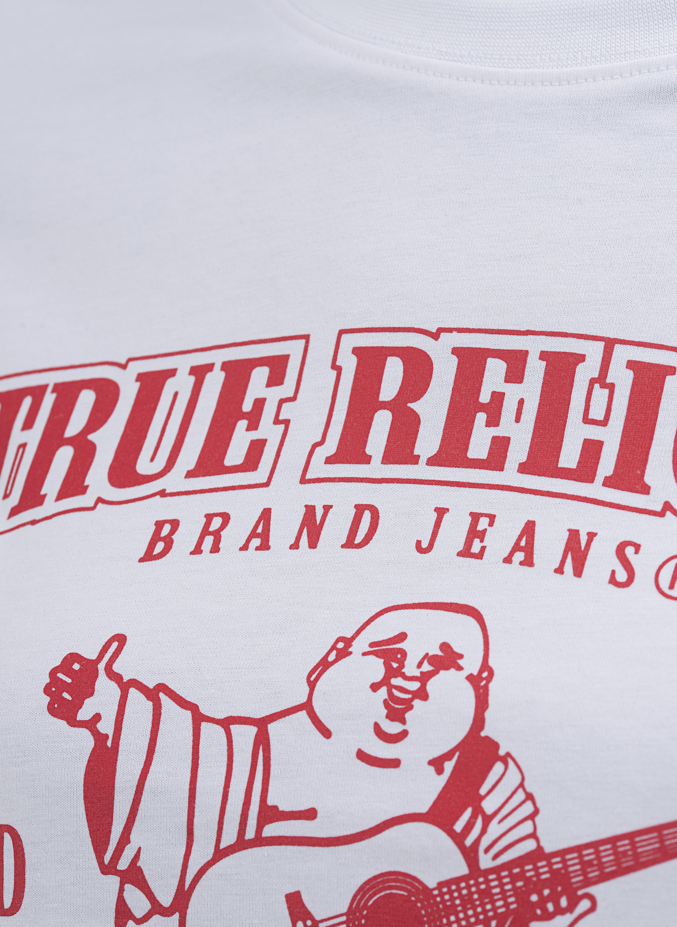 TRUE RELIGION Longsleeve: WEISS
