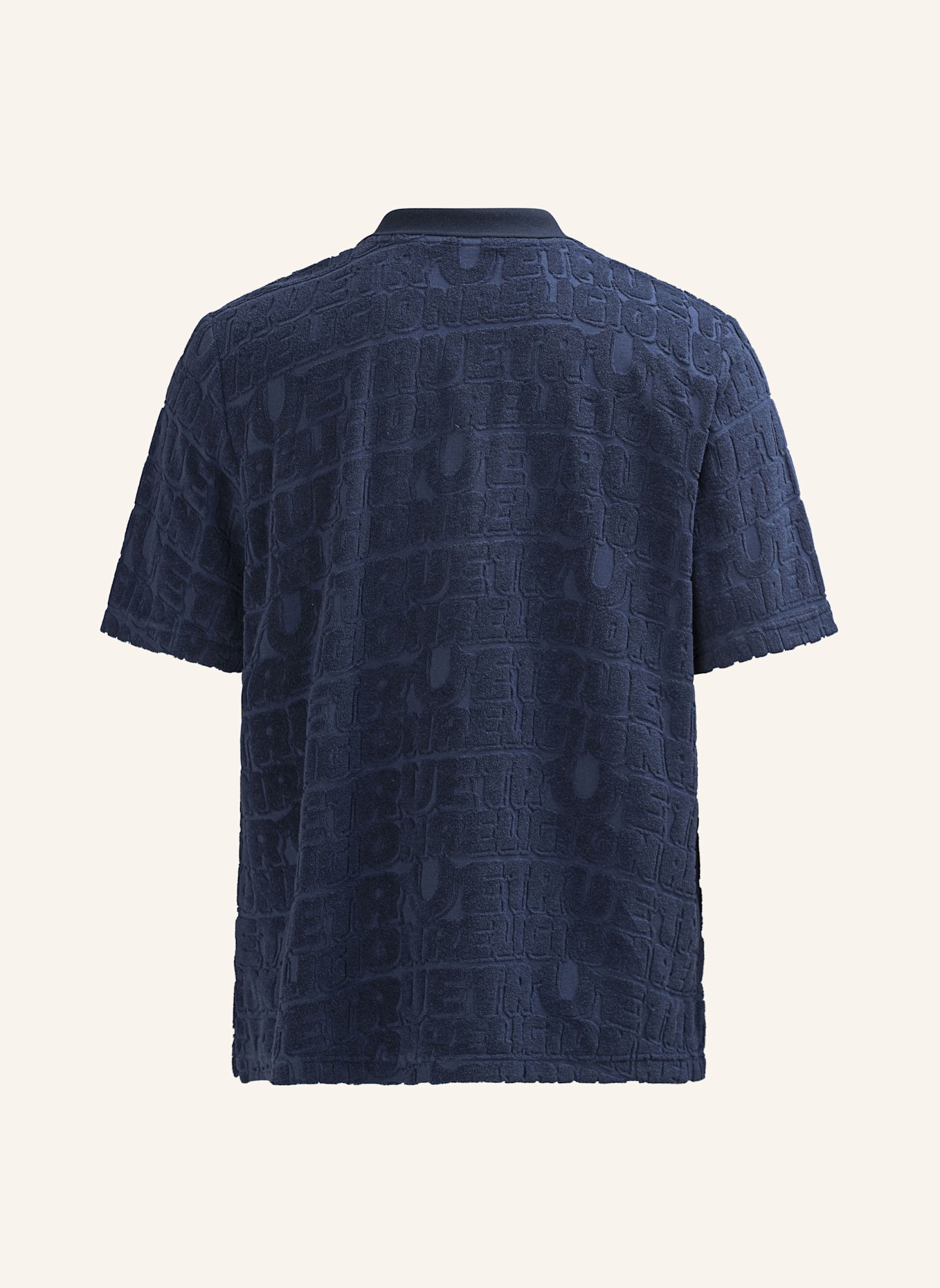 TRUE RELIGION Polo: DUNKELBLAU