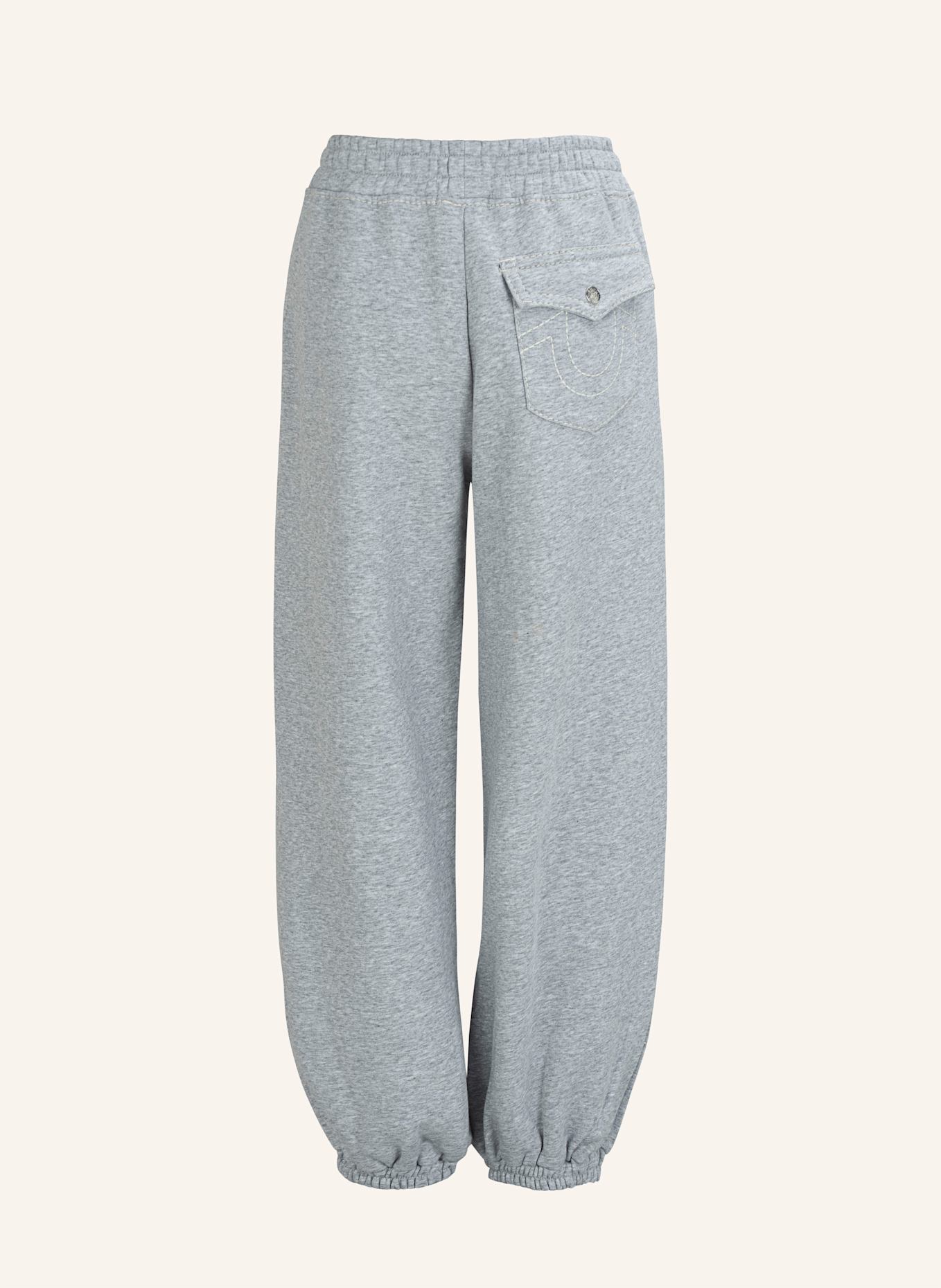 TRUE RELIGION Baggy-Jogger CRYSTAL: GRAU