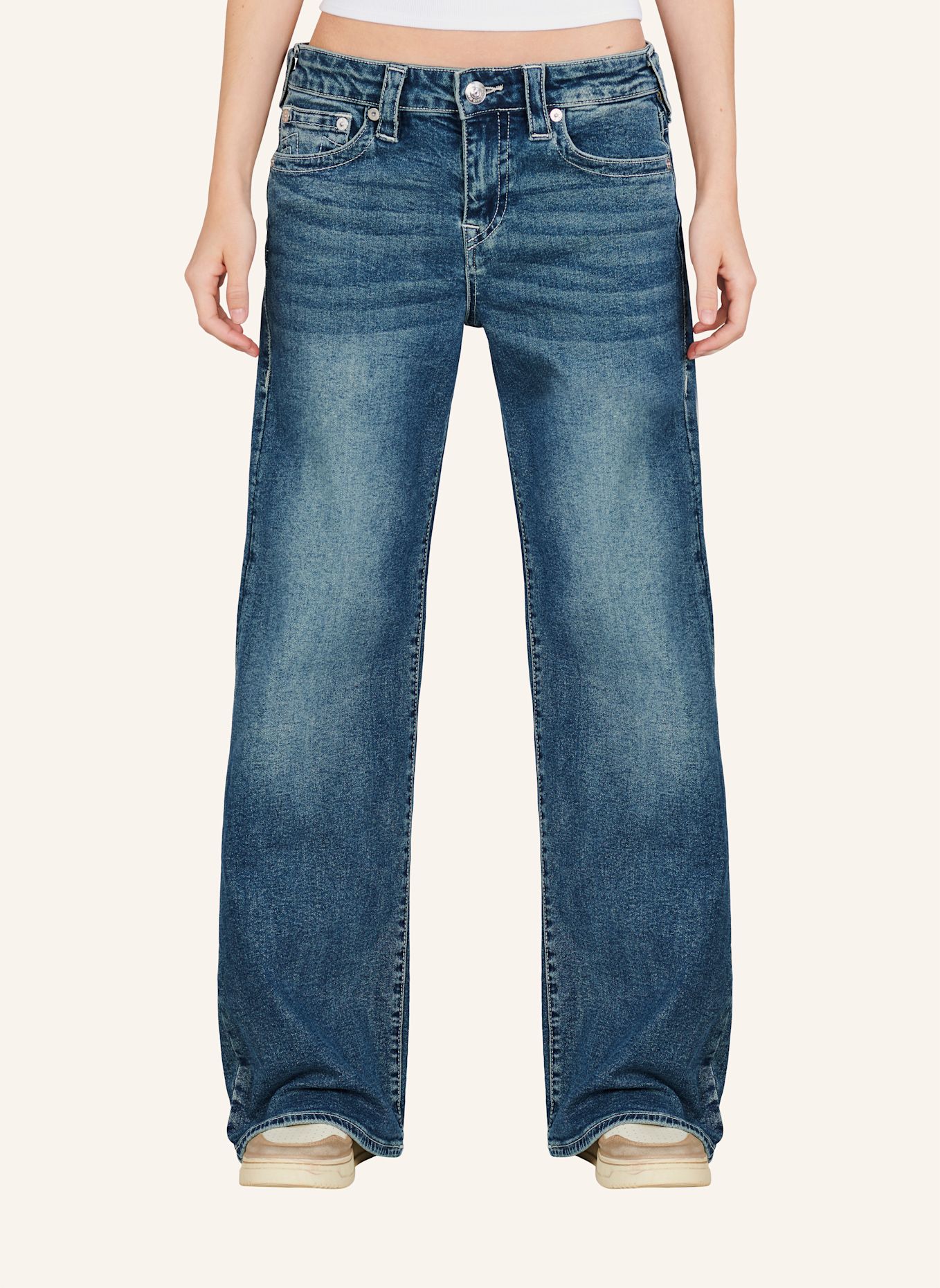TRUE RELIGION Jeans BOBBI: BLAU