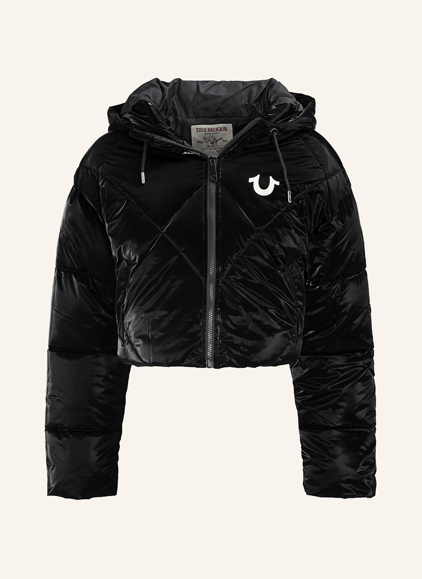 TRUE RELIGION Jacke: SCHWARZ