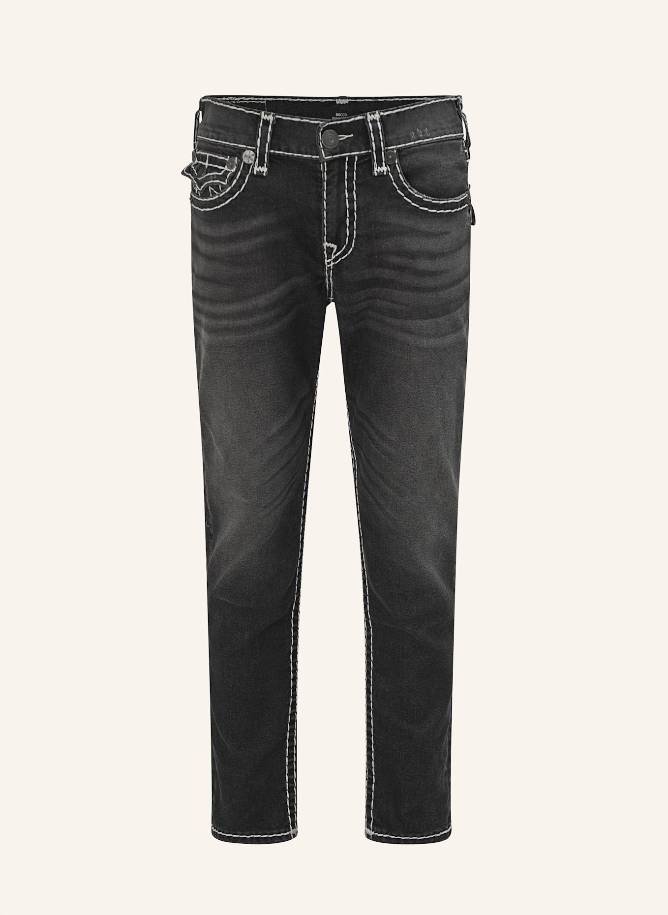 TRUE RELIGION Jeans ROCCO Super T: SCHWARZ