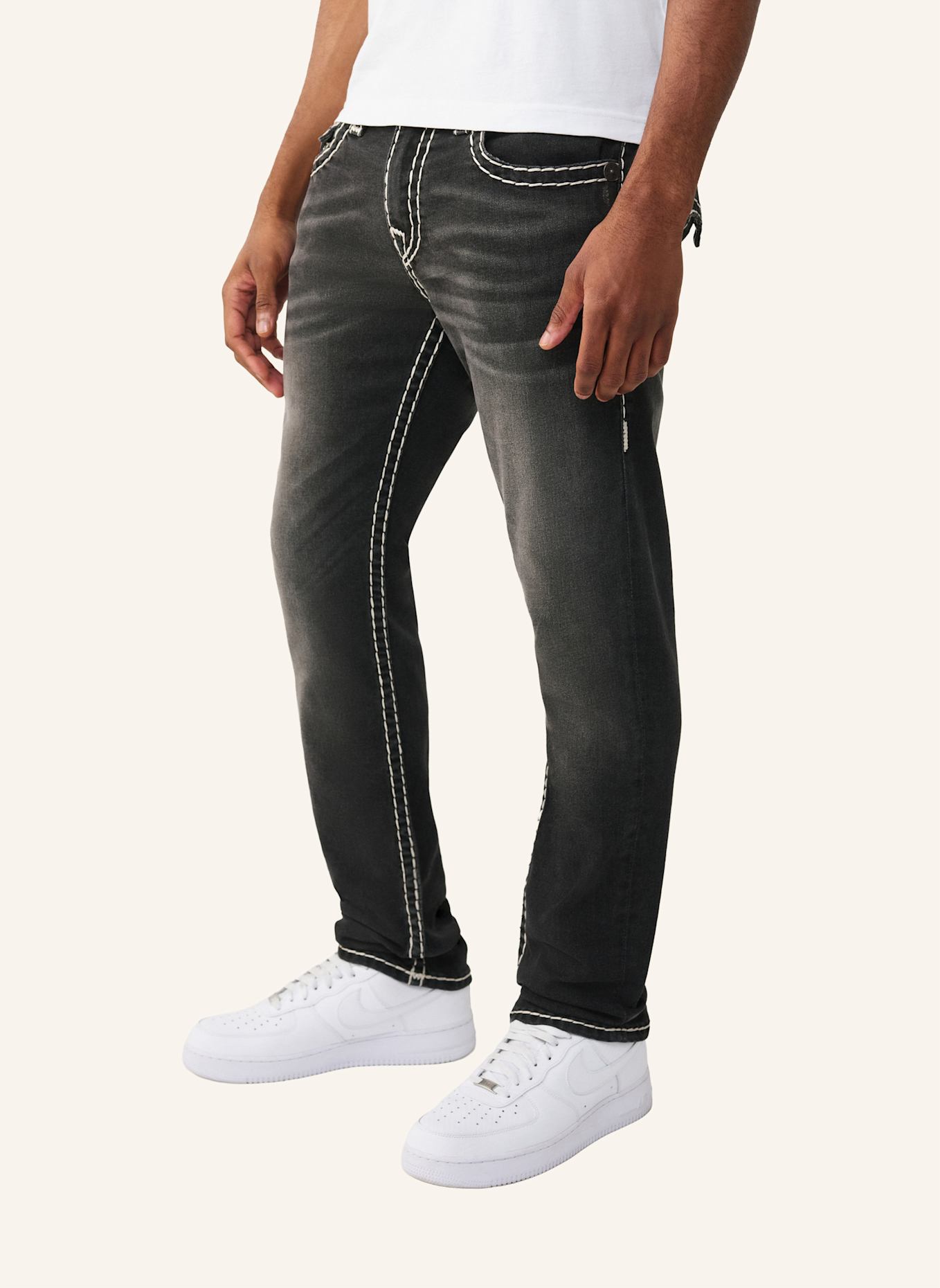TRUE RELIGION Jeans ROCCO Super T: SCHWARZ