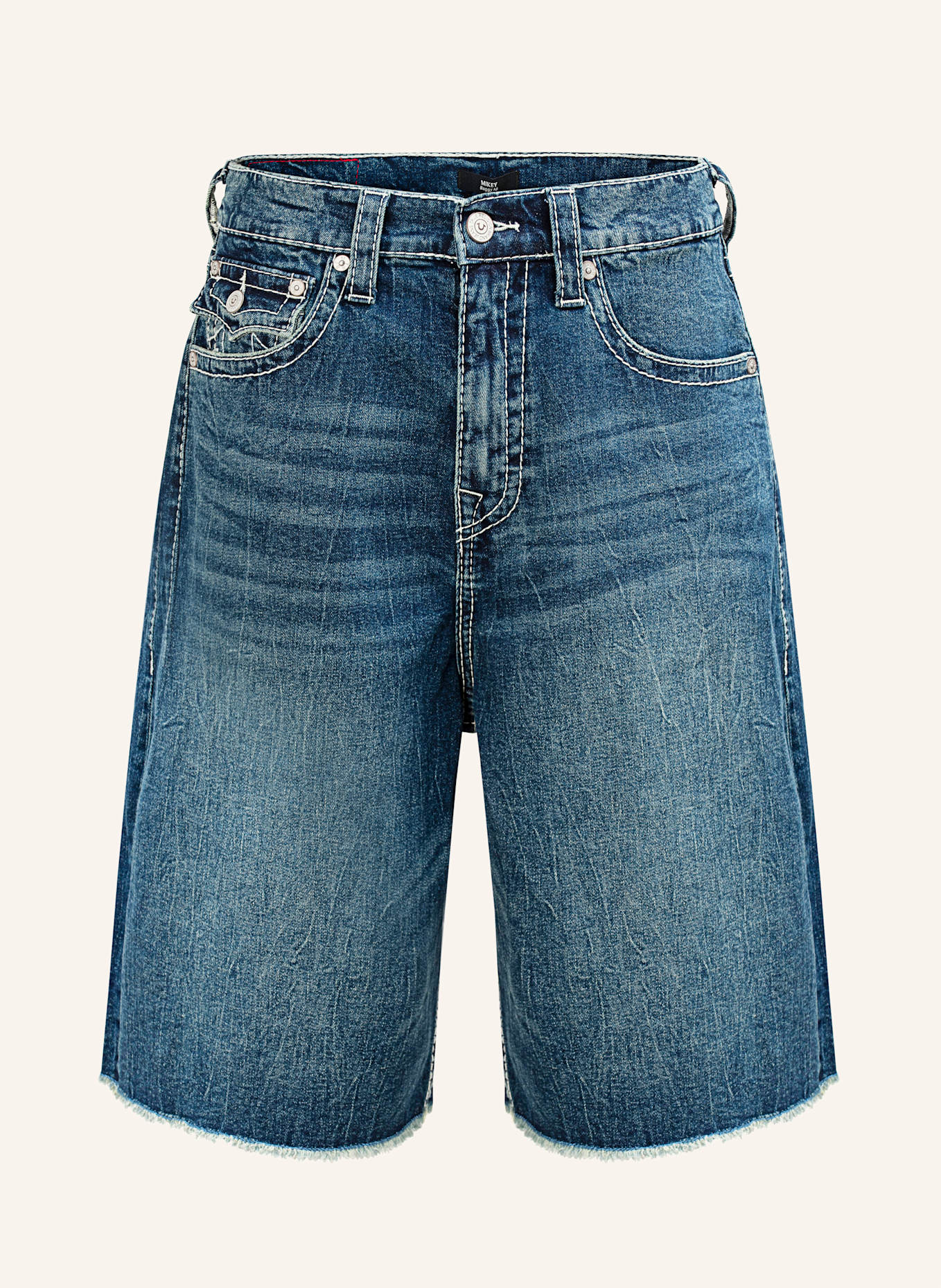 TRUE RELIGION Jeansshorts VINNY: BLAU