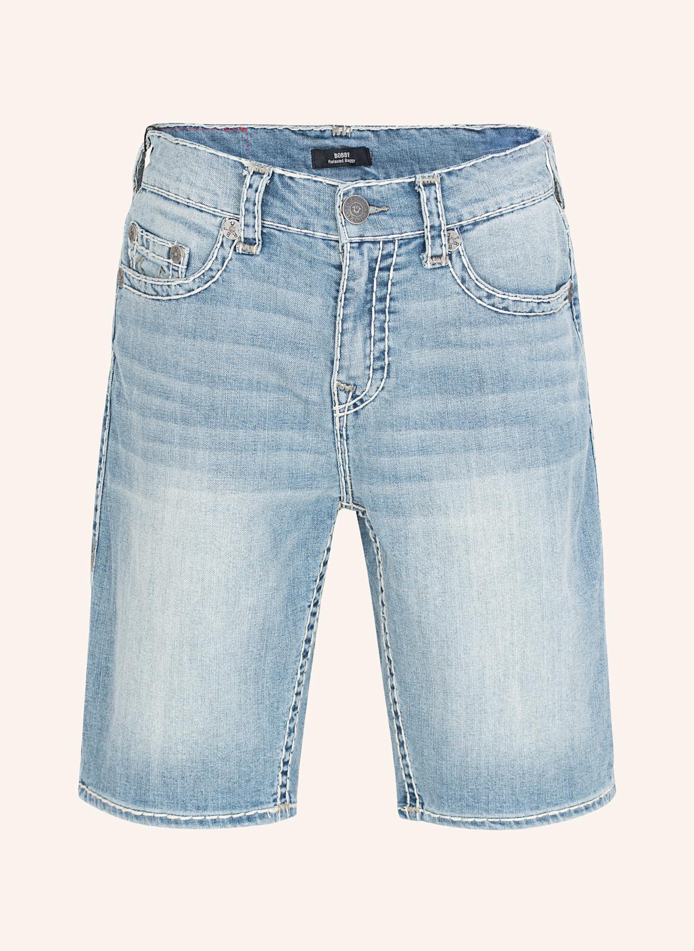 TRUE RELIGION Jeansshorts BOBBY: BLAU