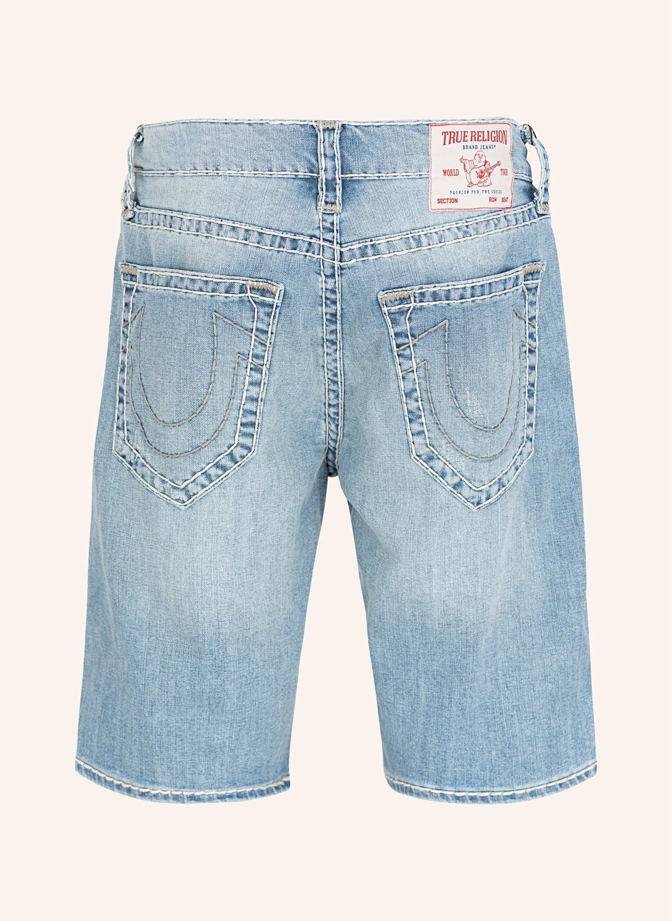 TRUE RELIGION Jeansshorts BOBBY: BLAU