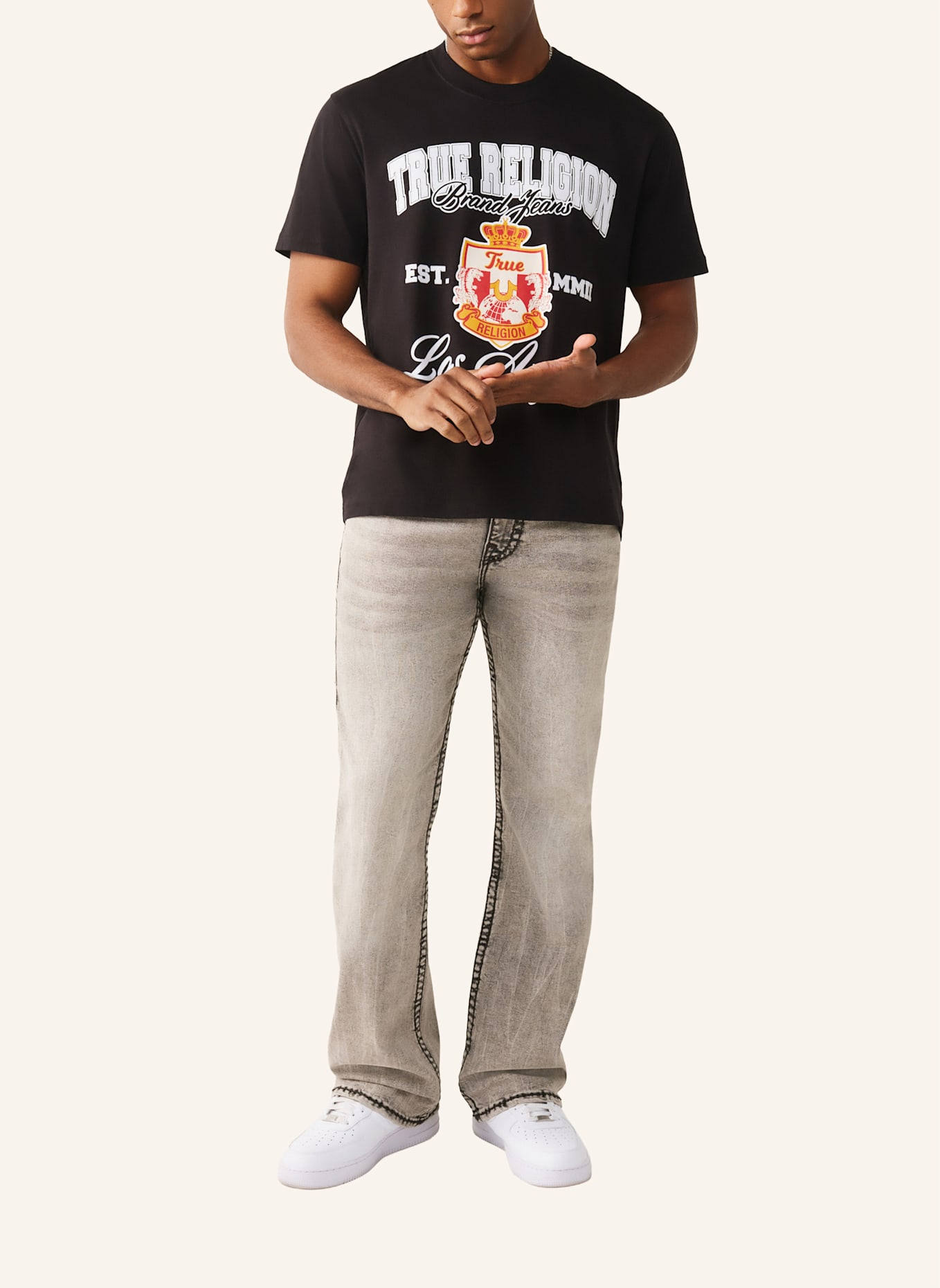 TRUE RELIGION Jeans BILLY: GRAU