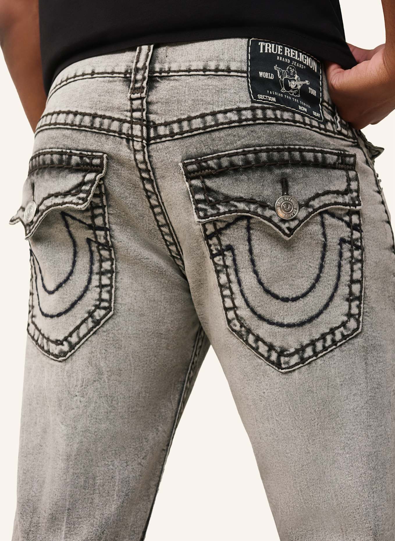 TRUE RELIGION Jeans BILLY: GRAU