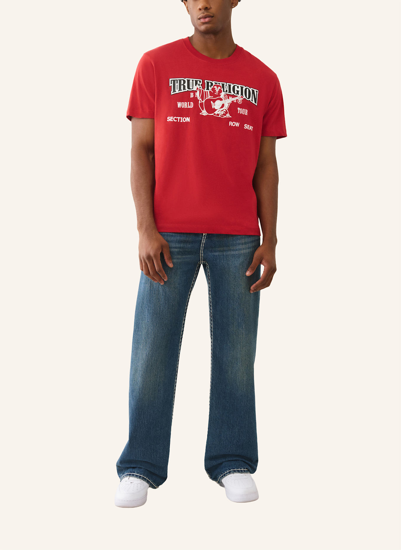 TRUE RELIGION Jeans VINNY Super T: BLAU