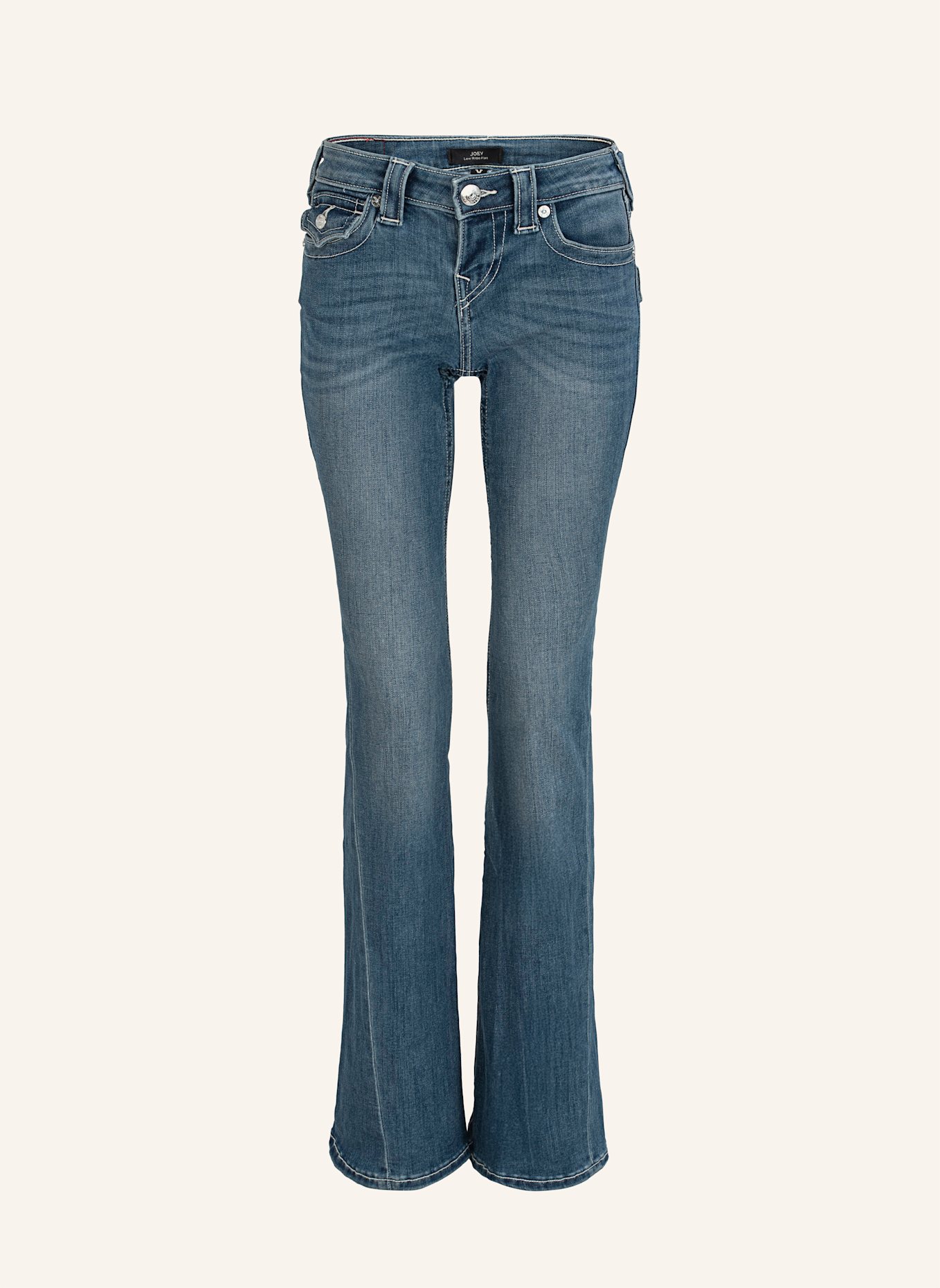 TRUE RELIGION Jeans BECCA Bootcut: BLAU