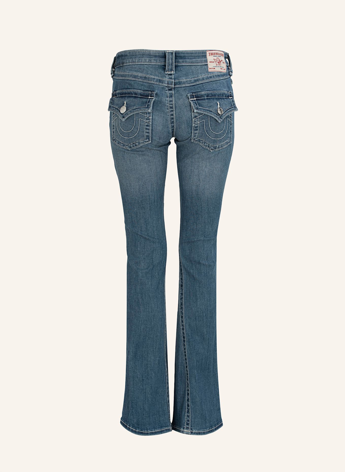 TRUE RELIGION Jeans BECCA Bootcut: BLAU