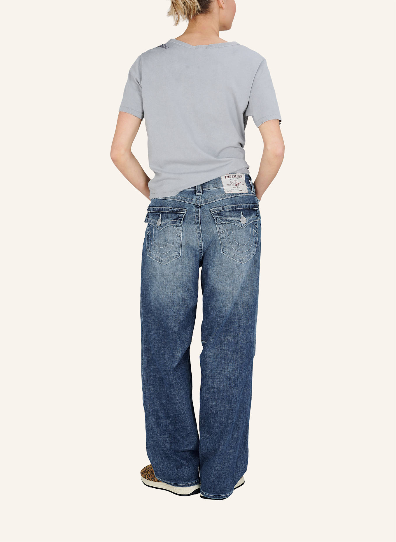 TRUE RELIGION Jeans BARINA: BLAU